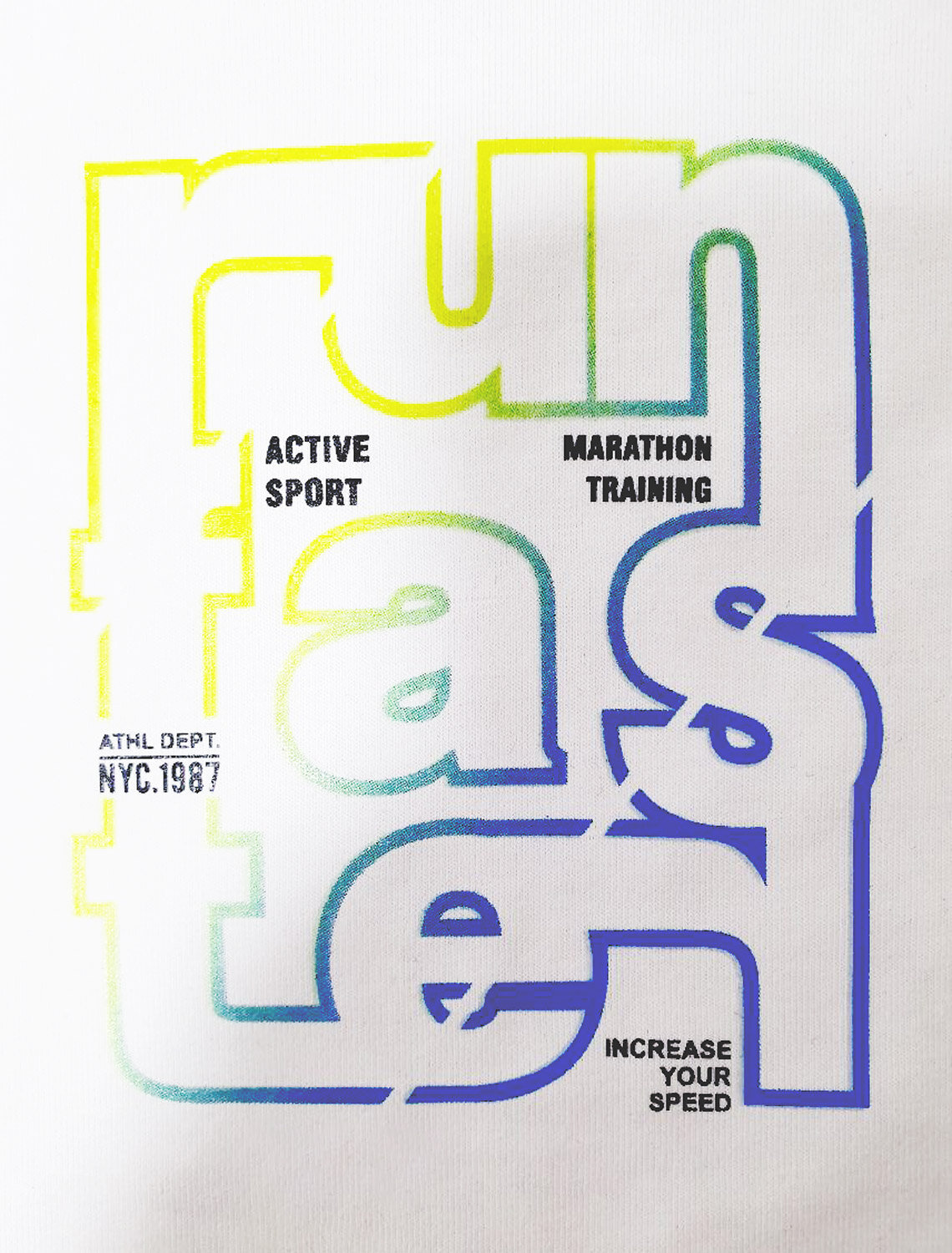 ст. цена1490руб.! VILATTE Футболка U49.048белый_run faster