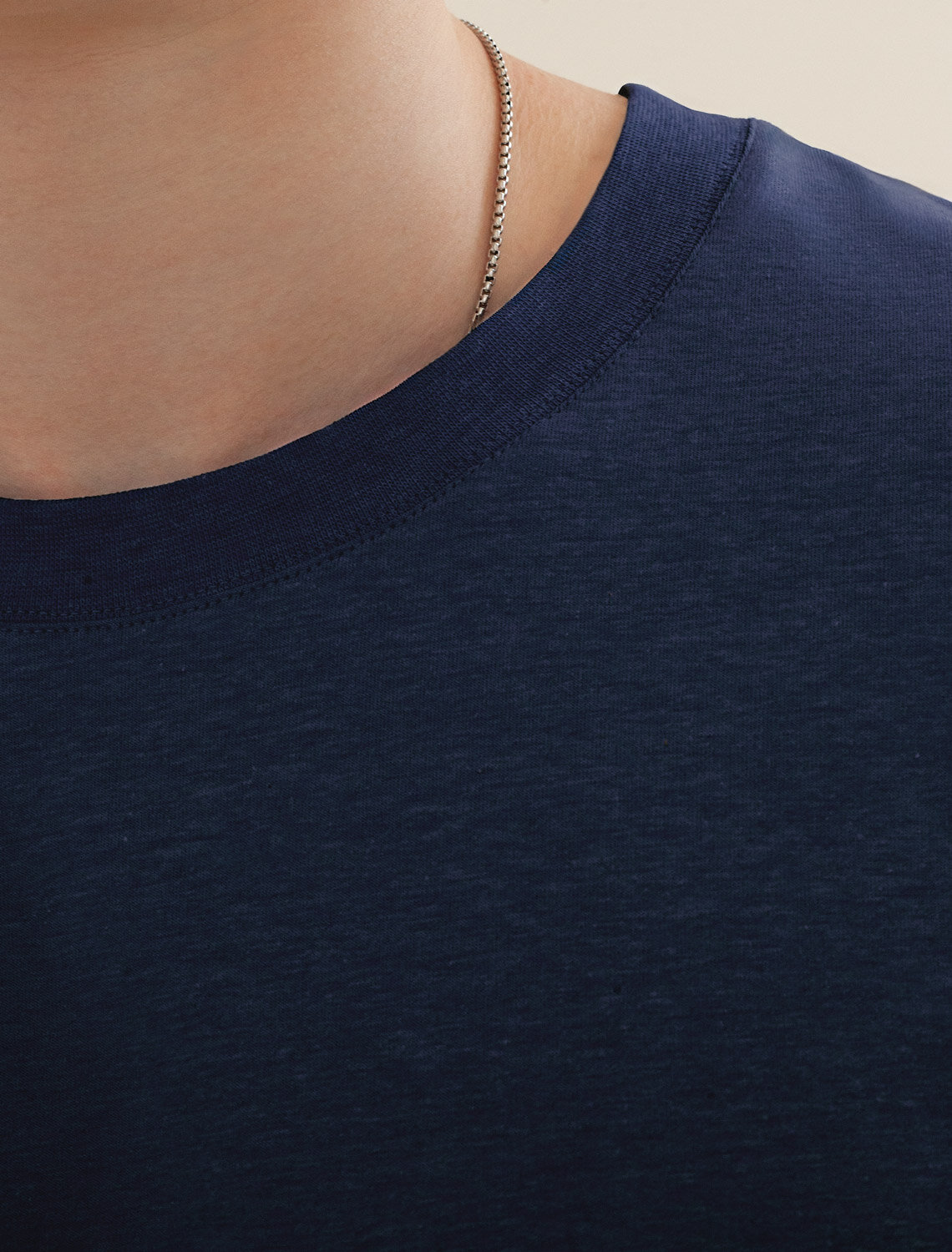 ст. цена1490руб.! VILATTE Футболка U49.048т.синий_explore прямоугольник