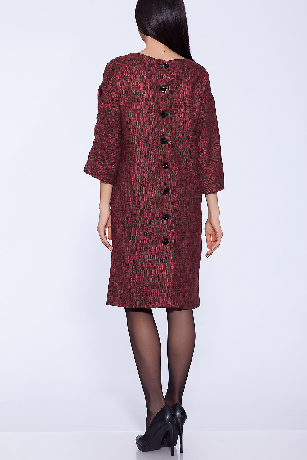 ст. цена2388руб.! VISERDI Платье 2065-крс 418850Бордовый