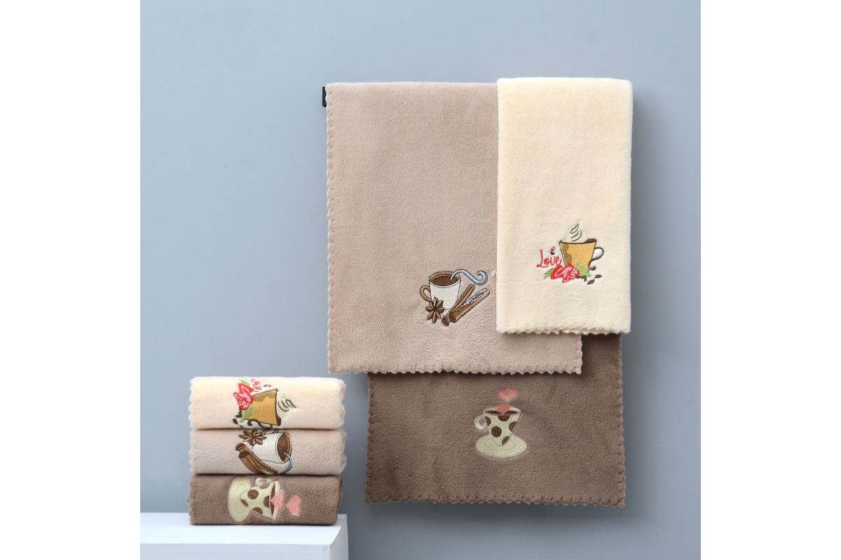 Набор полотенец микрофибра 668-156 в сумочке Р+Р+Р в Нижнем Новгороде