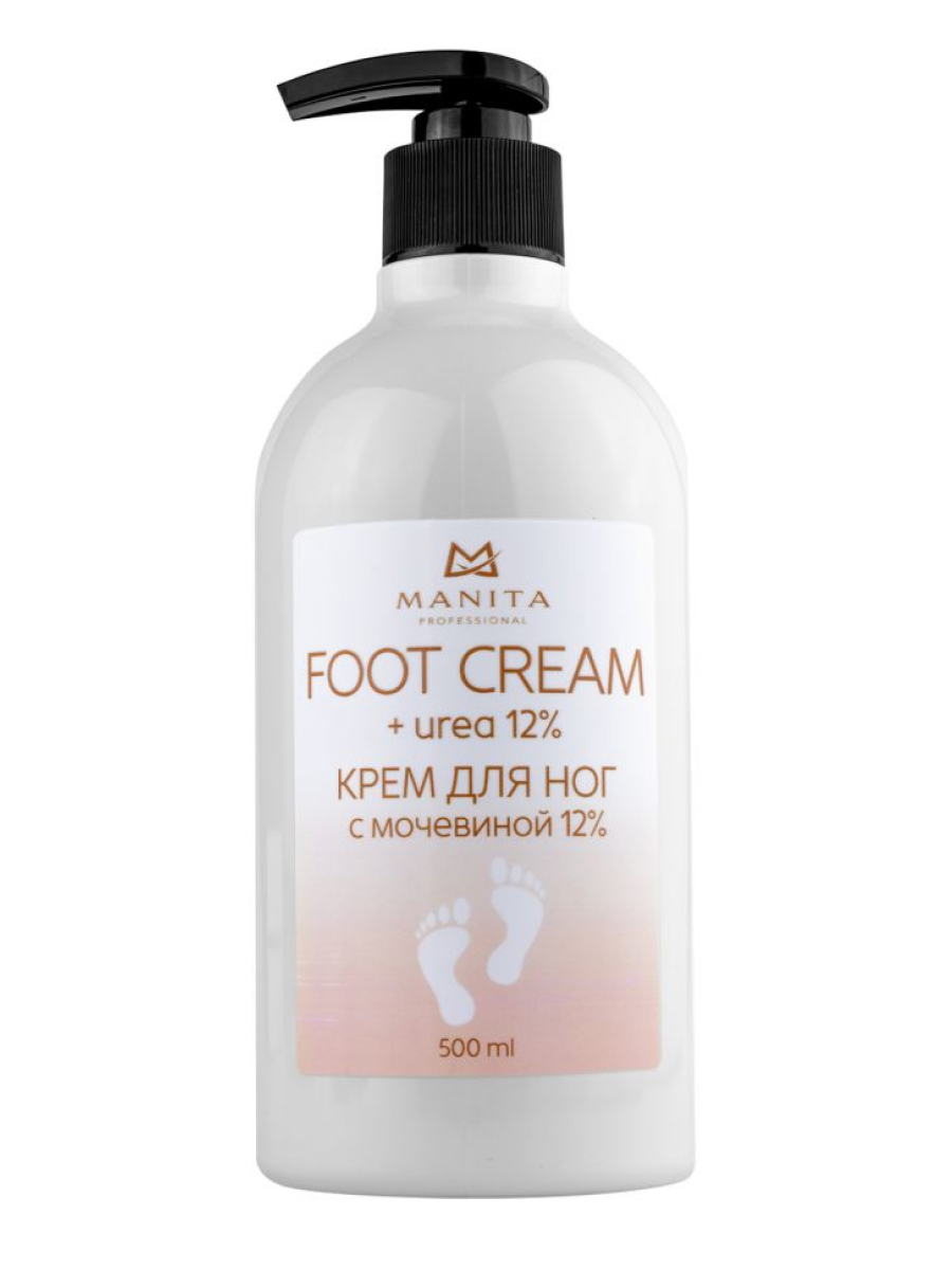 Manita Professional Крем для ног с мочевиной 12%, 500 мл