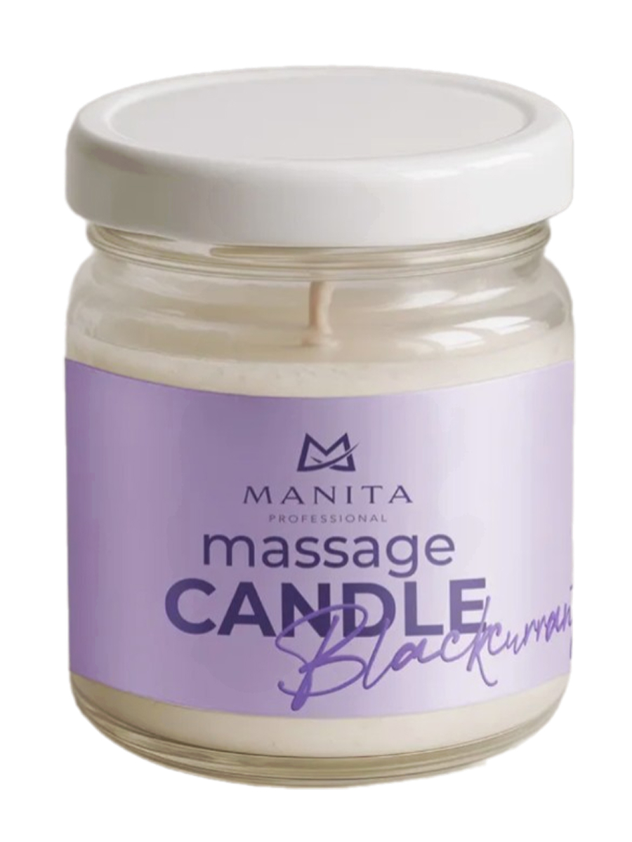 Manita Professional Свеча массажная / Blackcurrant, 30 мл