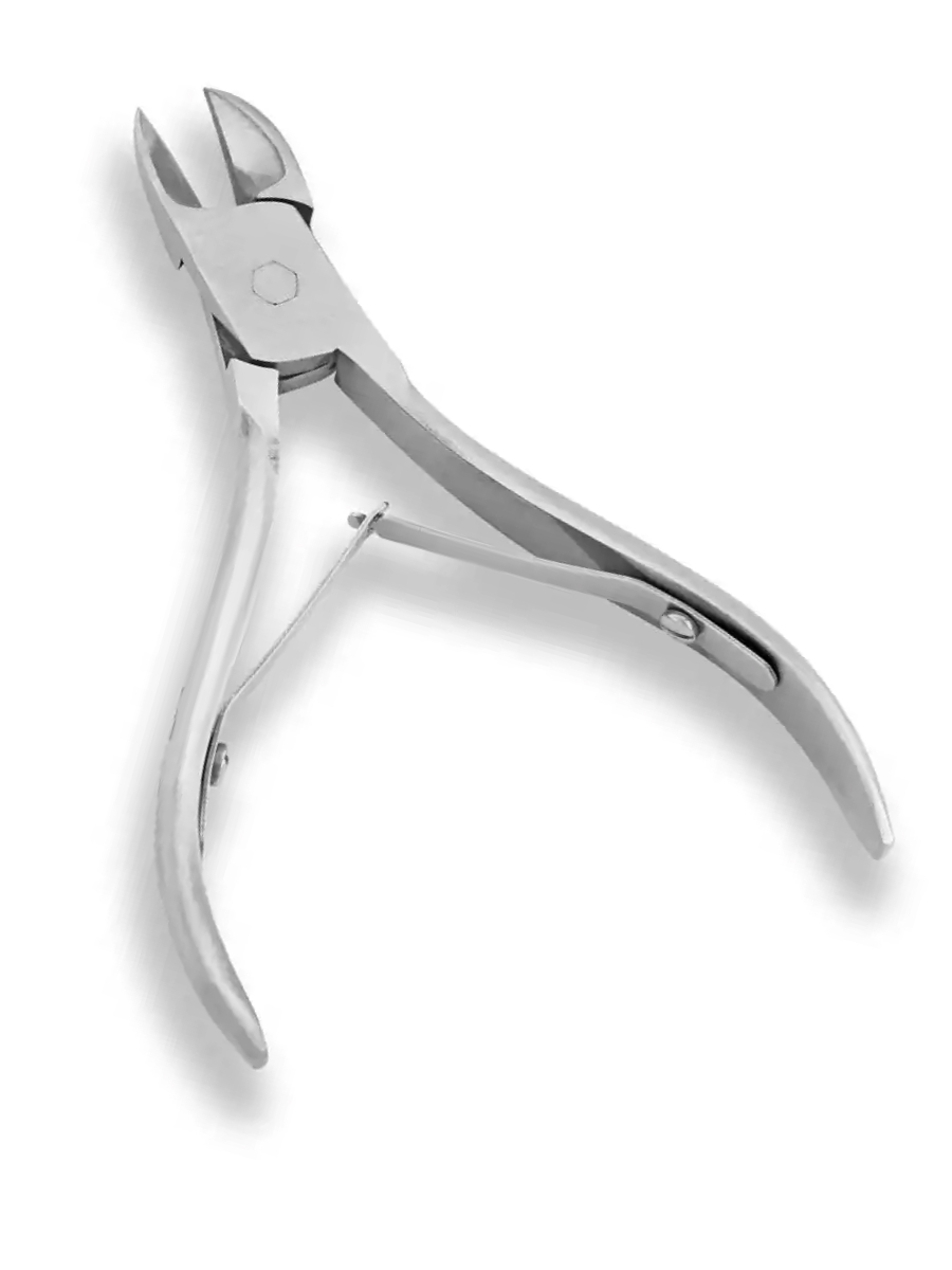 Mertz Кусачки педикюрные для ногтей A1551, двойная пружина, 10 мм