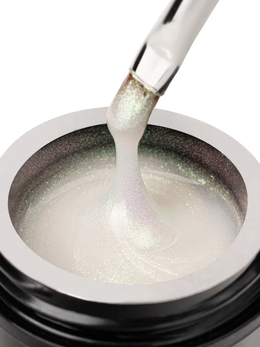 Manita Professional Гель моделирующий для ногтей с хлопьями юки / Builder Gel Euphoria №07, 15 мл