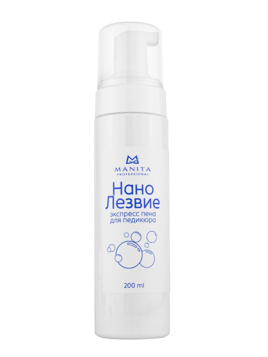 Manita Professional Нанолезвие экспресс-пена для педикюра, 200 мл