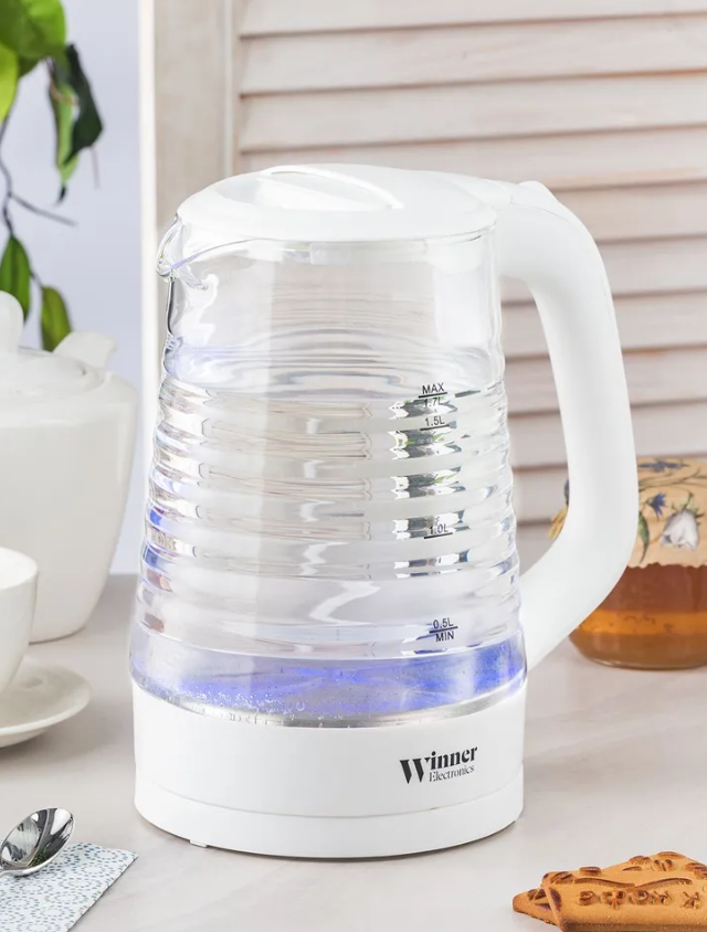 АКЦИЯ 845р. 2000р.Чайник WR-141 1,7л электр. стекл