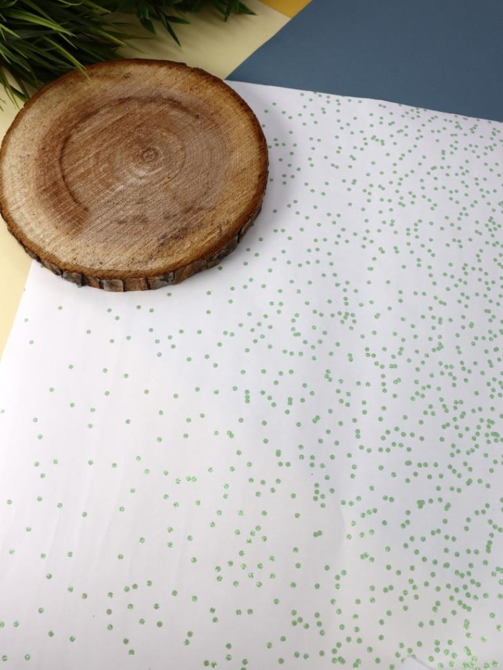 Упаковочная бумага «Pea», green (50*70 см)