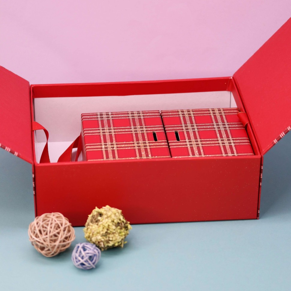 Подарочная коробка «Red bow», 18.5*13*7