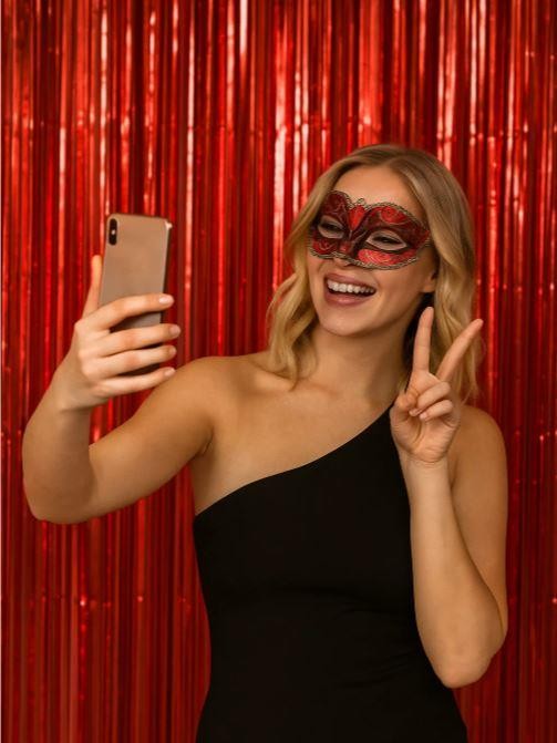 Праздничный занавес, дождик для фотозоны