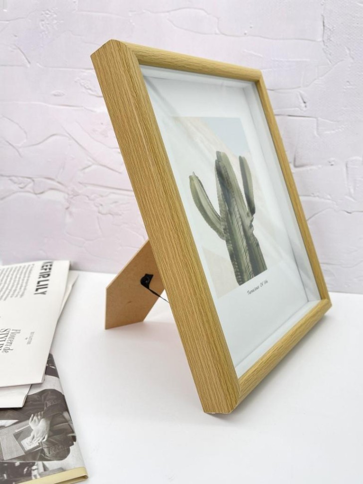 Фоторамка «Indoor plants», светлое дерево (20*26 см)