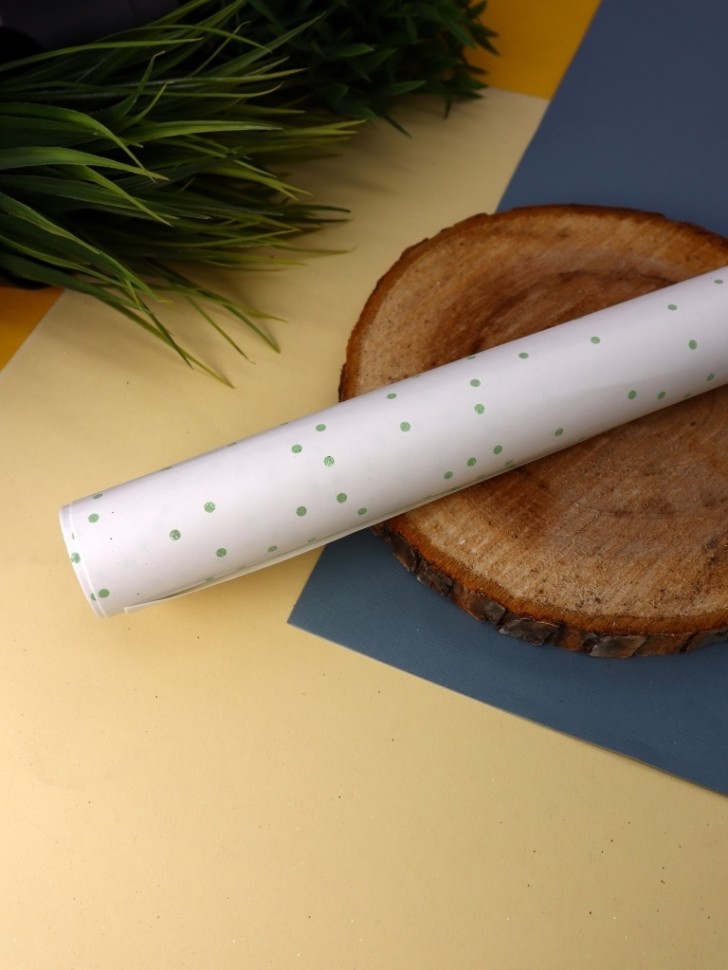 Упаковочная бумага «Pea», green (50*70 см)