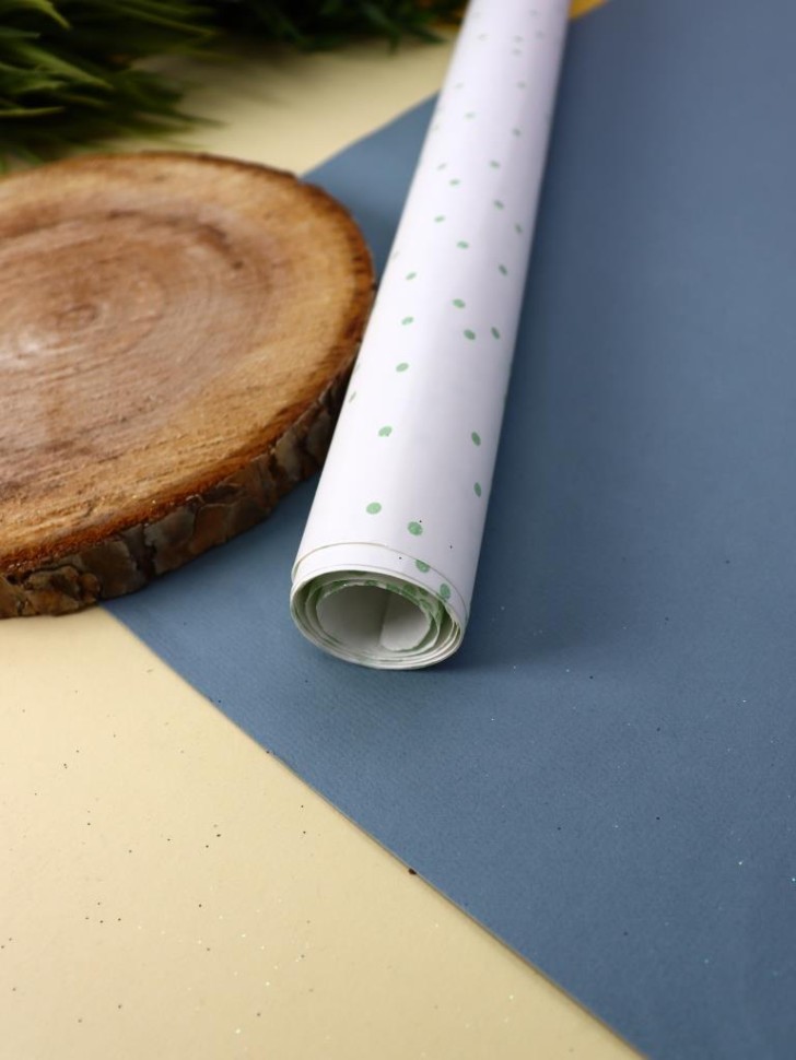 Упаковочная бумага «Pea», green (50*70 см)