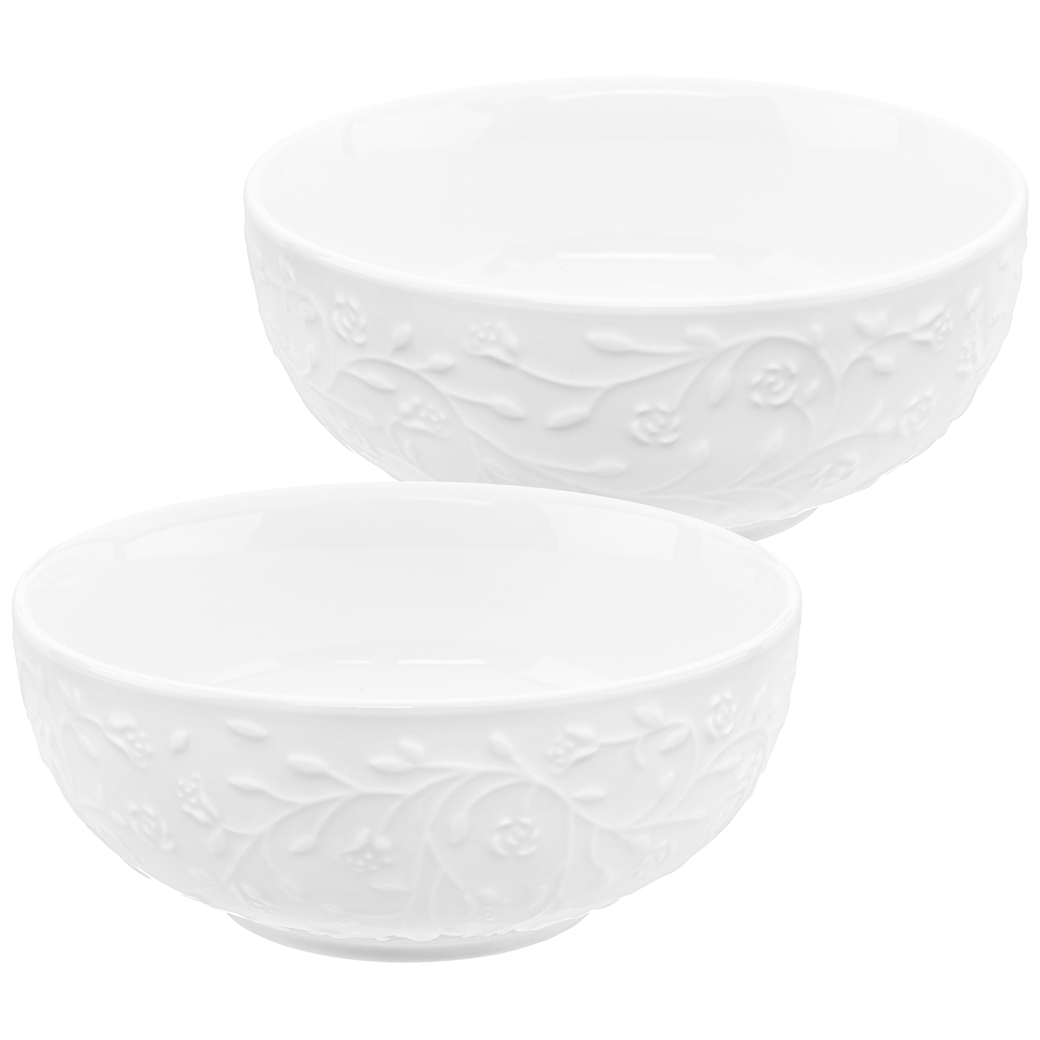 БЫЛО 782 руб! Набор салатников 2 пр. 15*15*6,5 см 600 мл