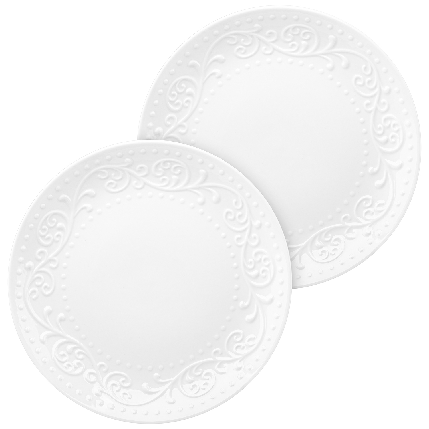 БЫЛО 951 руб!! Набор тарелок для закуски 2 пр. 27*27*2 см