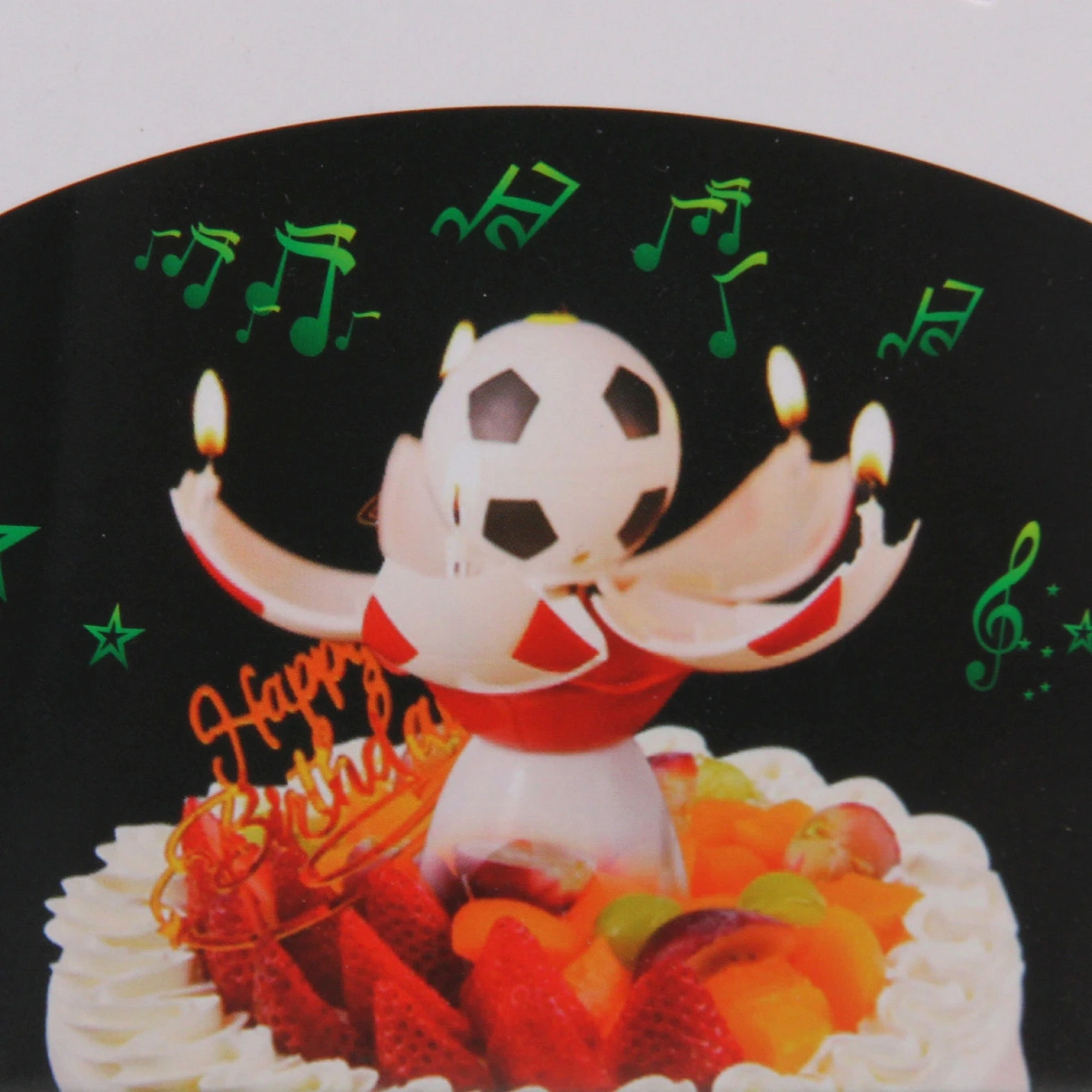 Свеча для торта раскрывающийся цветок