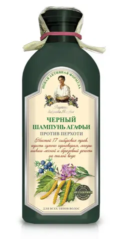 РБА Шампунь Черный Агафьи против перхоти (350мл).12 до 28.11.25г