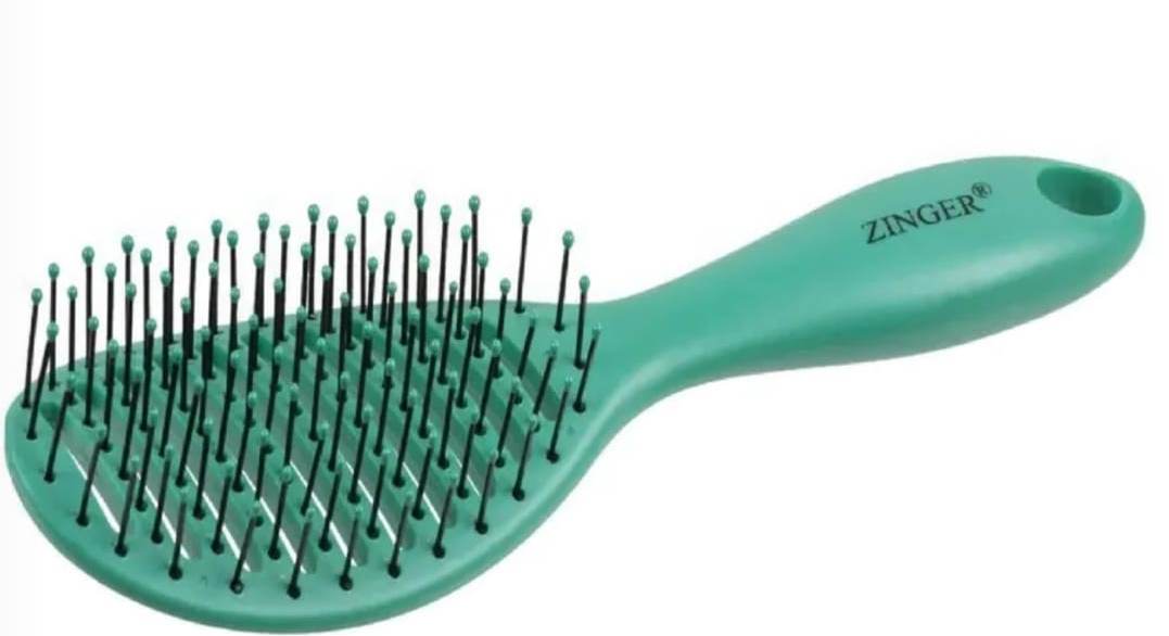 Расческа SZ-OS-5037 (mda-413) для мокрых волос цвет бирюзовый (ABS material)