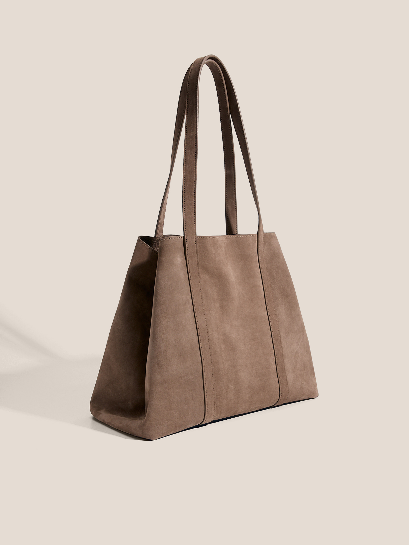 Женский шоппер MAISON DAVID 4862291, серо-коричневый