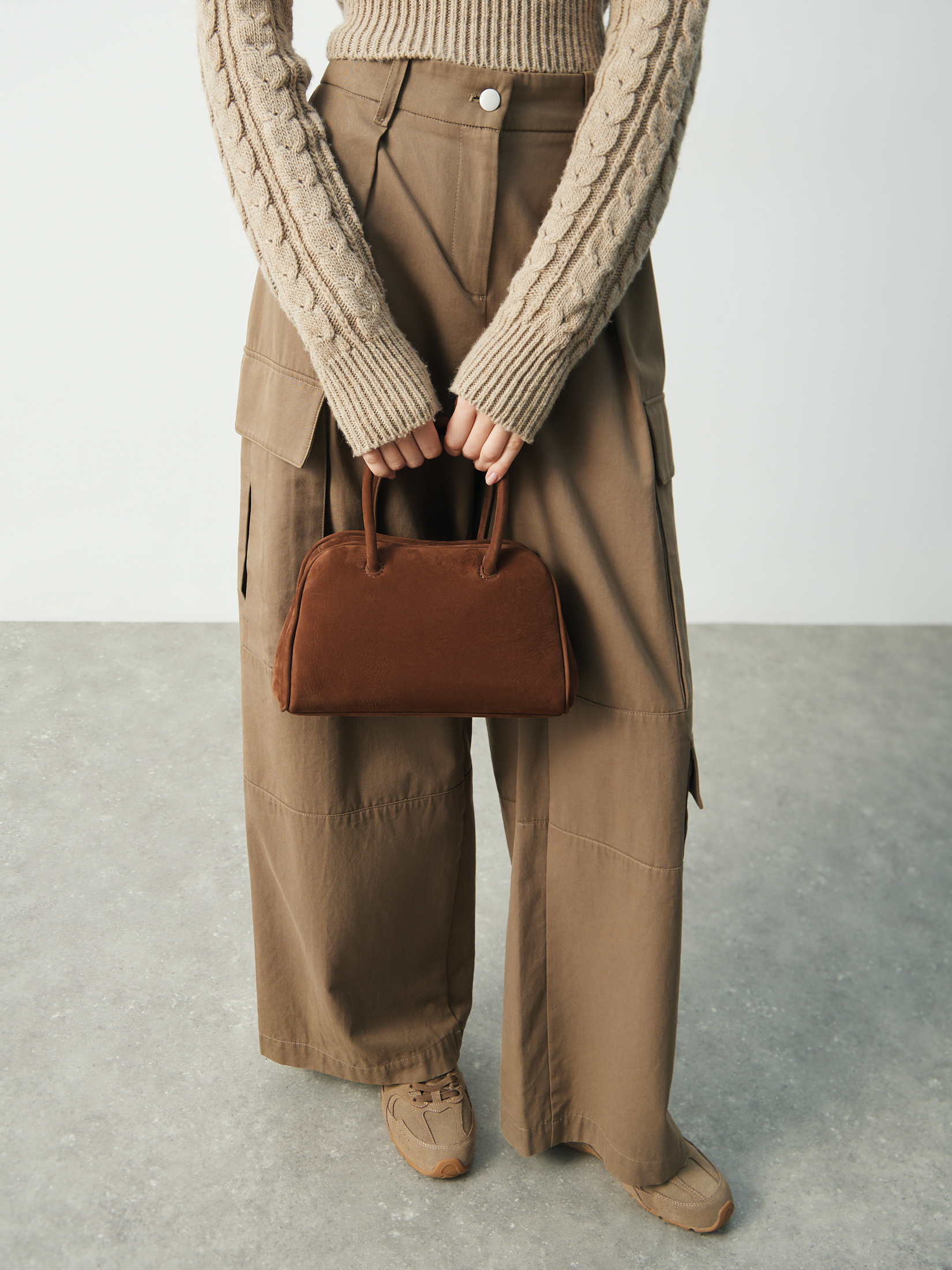 Женская сумка MAISON DAVID 4866923, коричневый