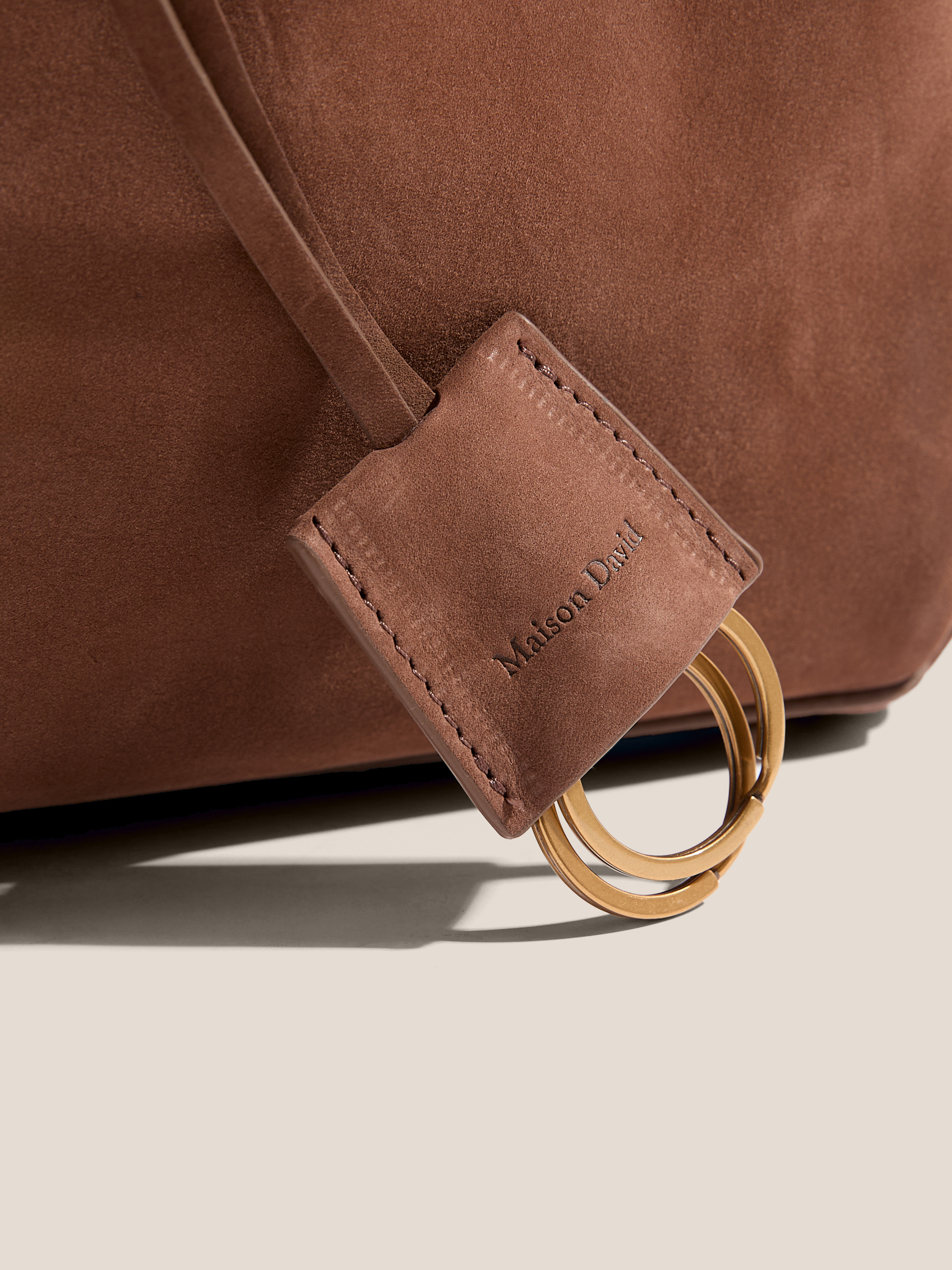 Женская сумка MAISON DAVID 4970236, бежево-коричневый