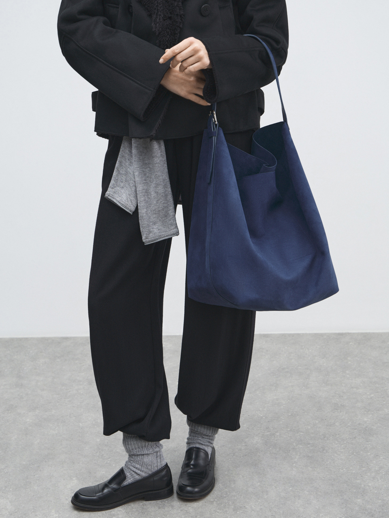 Женский шоппер MAISON DAVID 4856230, синий