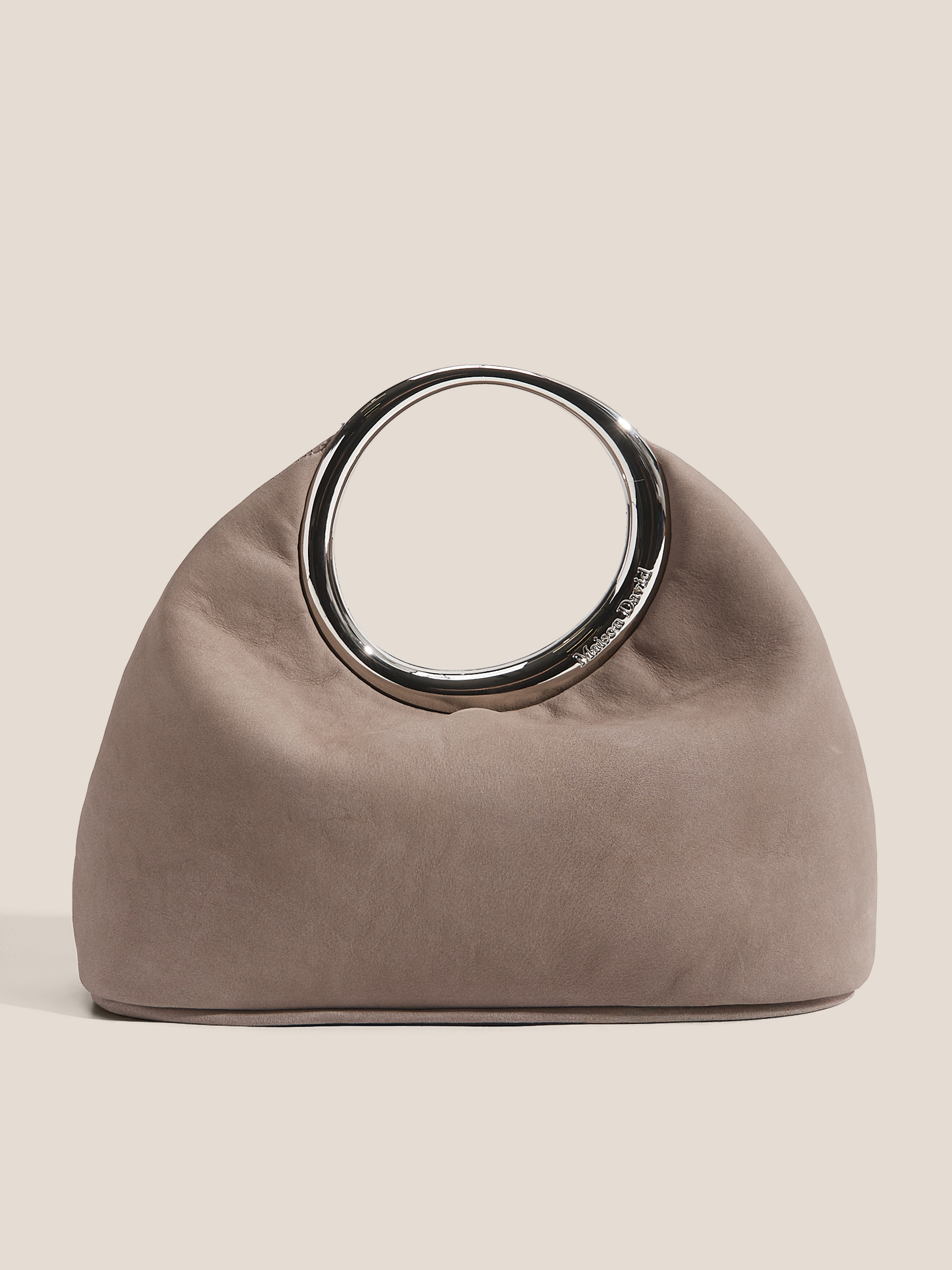 Женская сумка MAISON DAVID 4866777, серо-бежевый