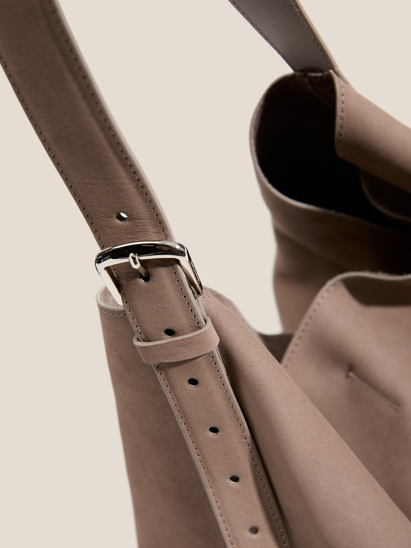 Женский шоппер MAISON DAVID 4856190, серо-бежевый