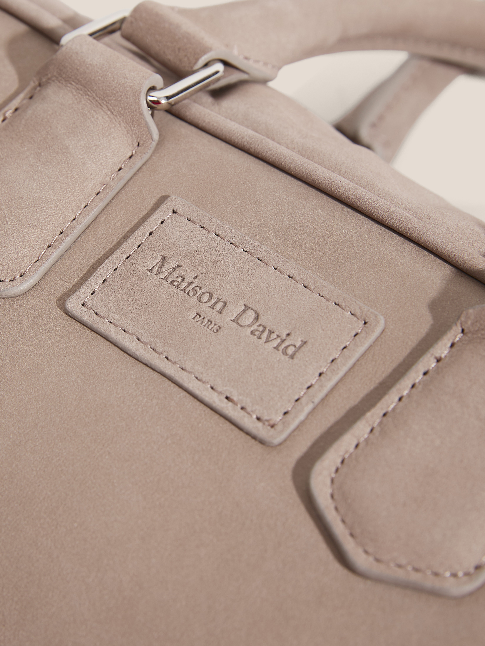 Женская сумка MAISON DAVID 4792463, серо-бежевый