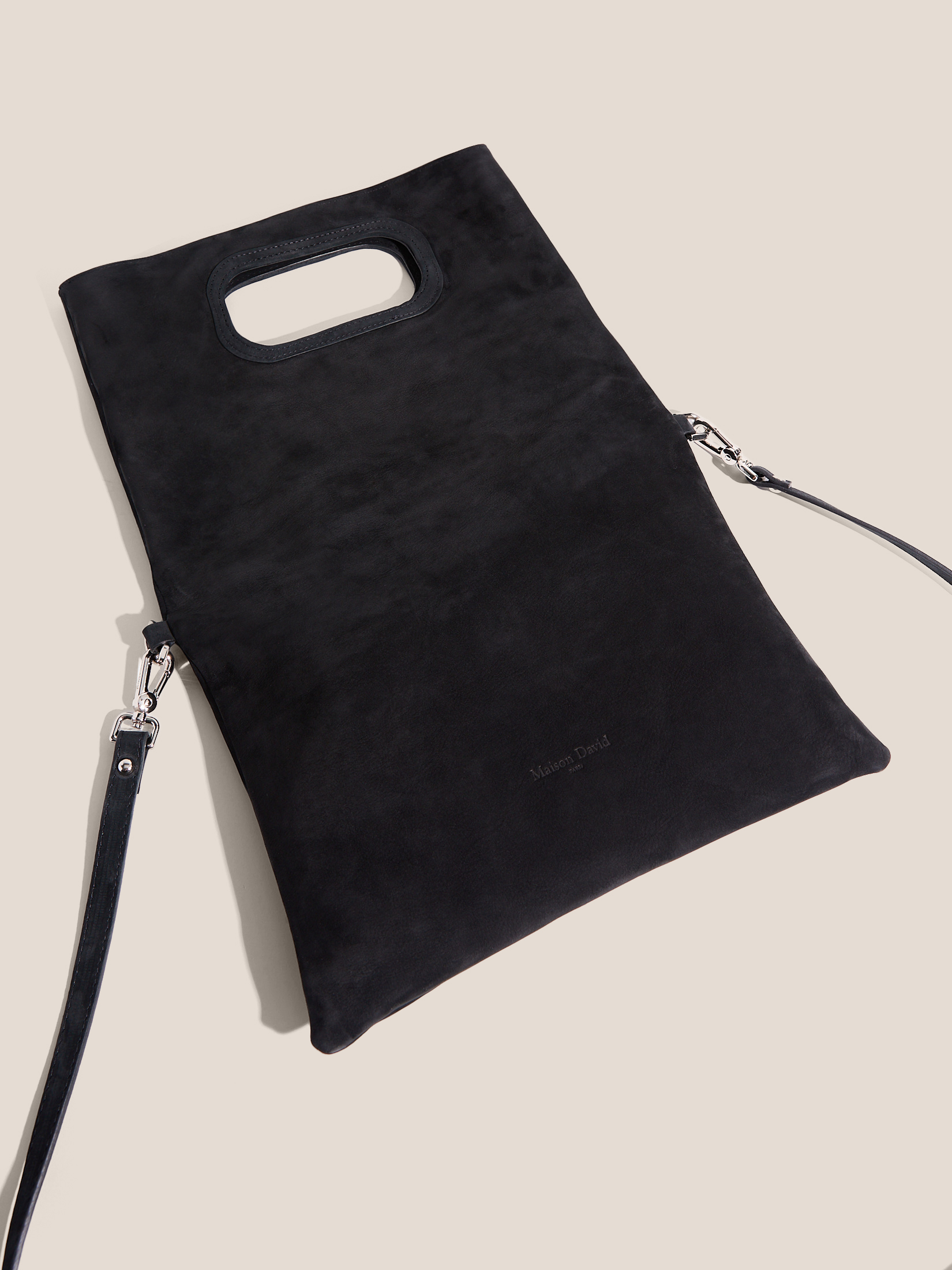 Клатч MAISON DAVID 4934392, черный
