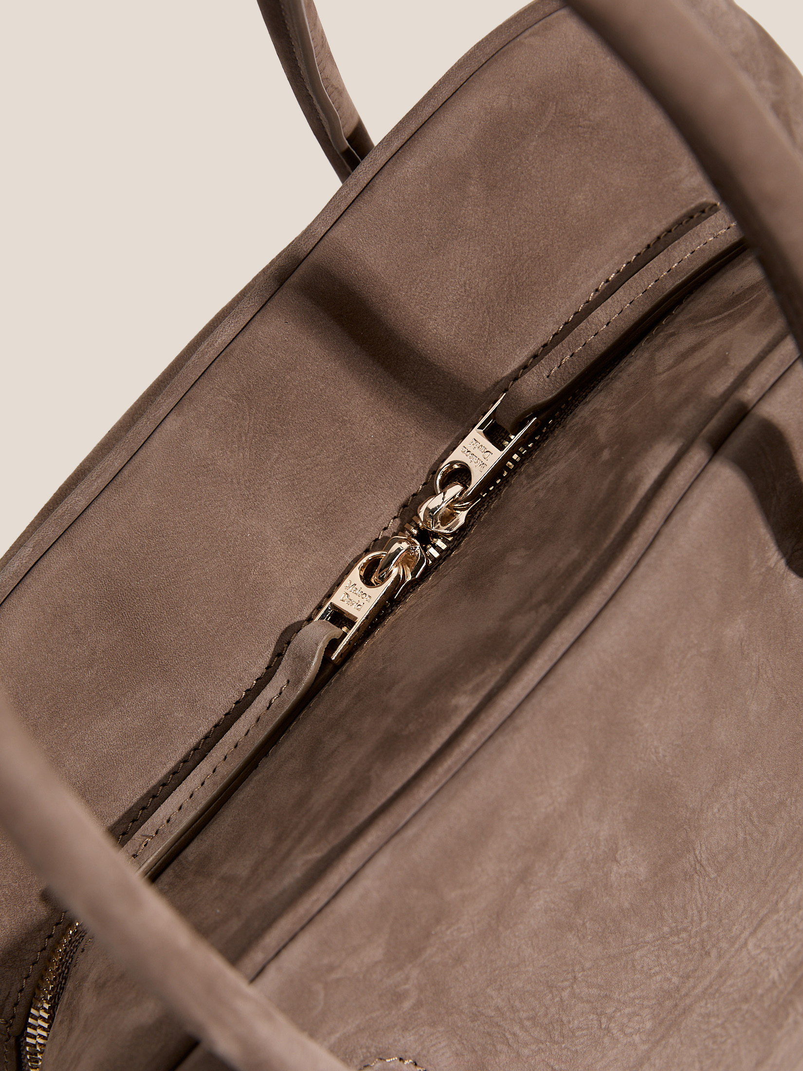 Женский тоут MAISON DAVID 4866842, серовато-коричневый