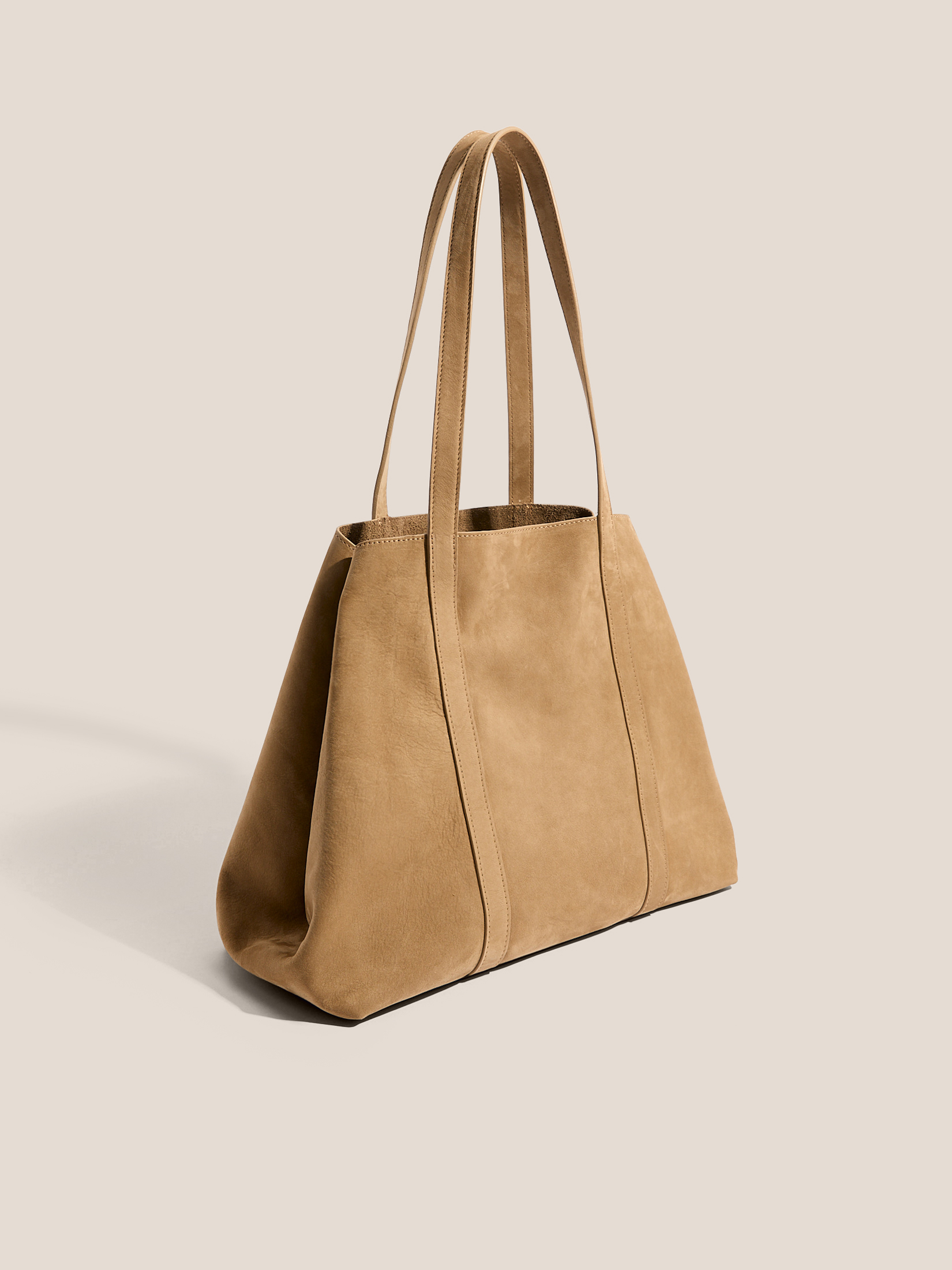 Женский шоппер MAISON DAVID 4862323, зеленовато-бежевый