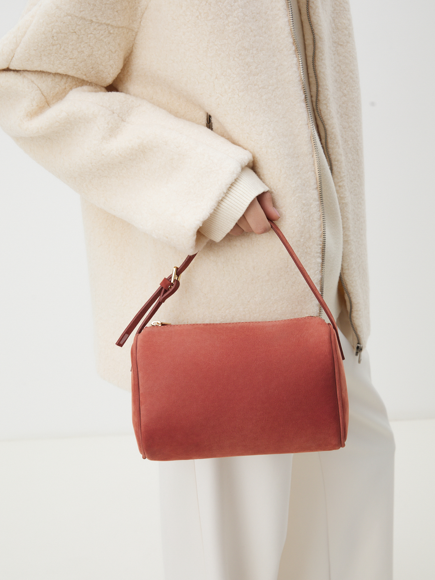 Женская сумка MAISON DAVID 4489036, кирпичный