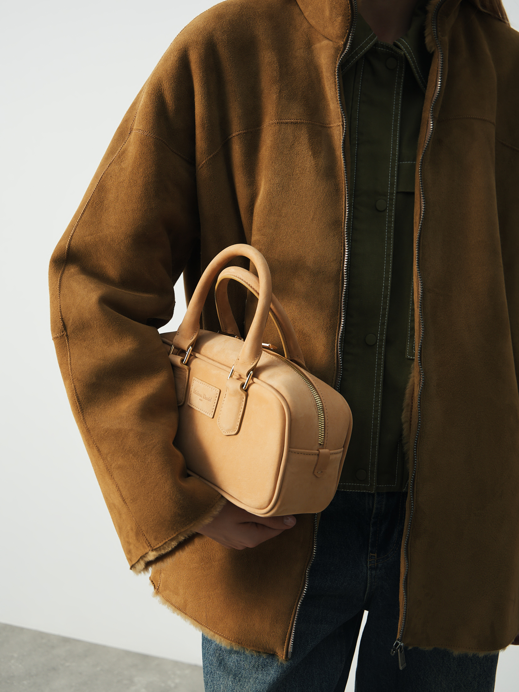 Женская сумка MAISON DAVID 4792479, песочно-бежевый