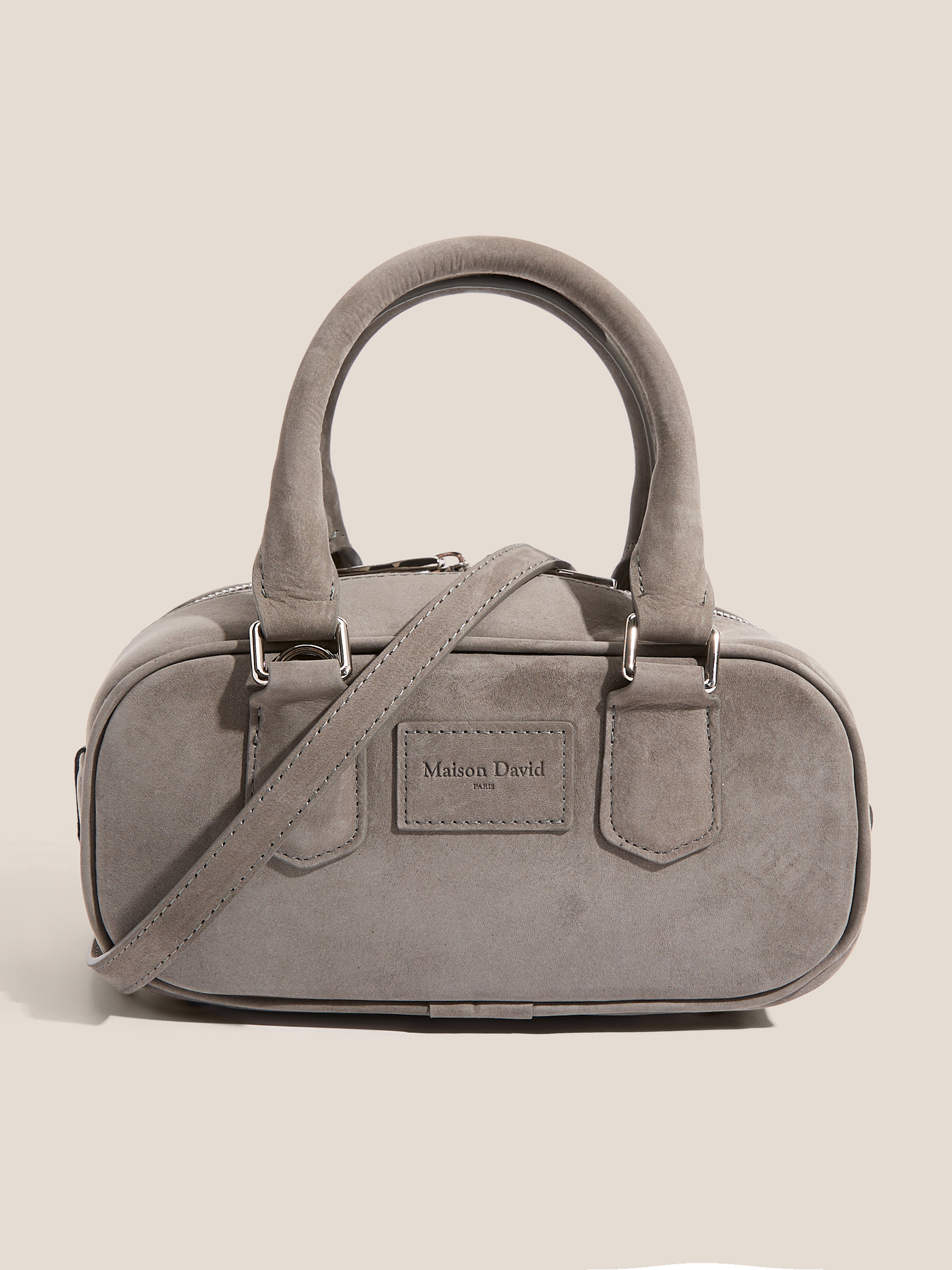 Женская сумка MAISON DAVID 4798734, зеленовато-серый