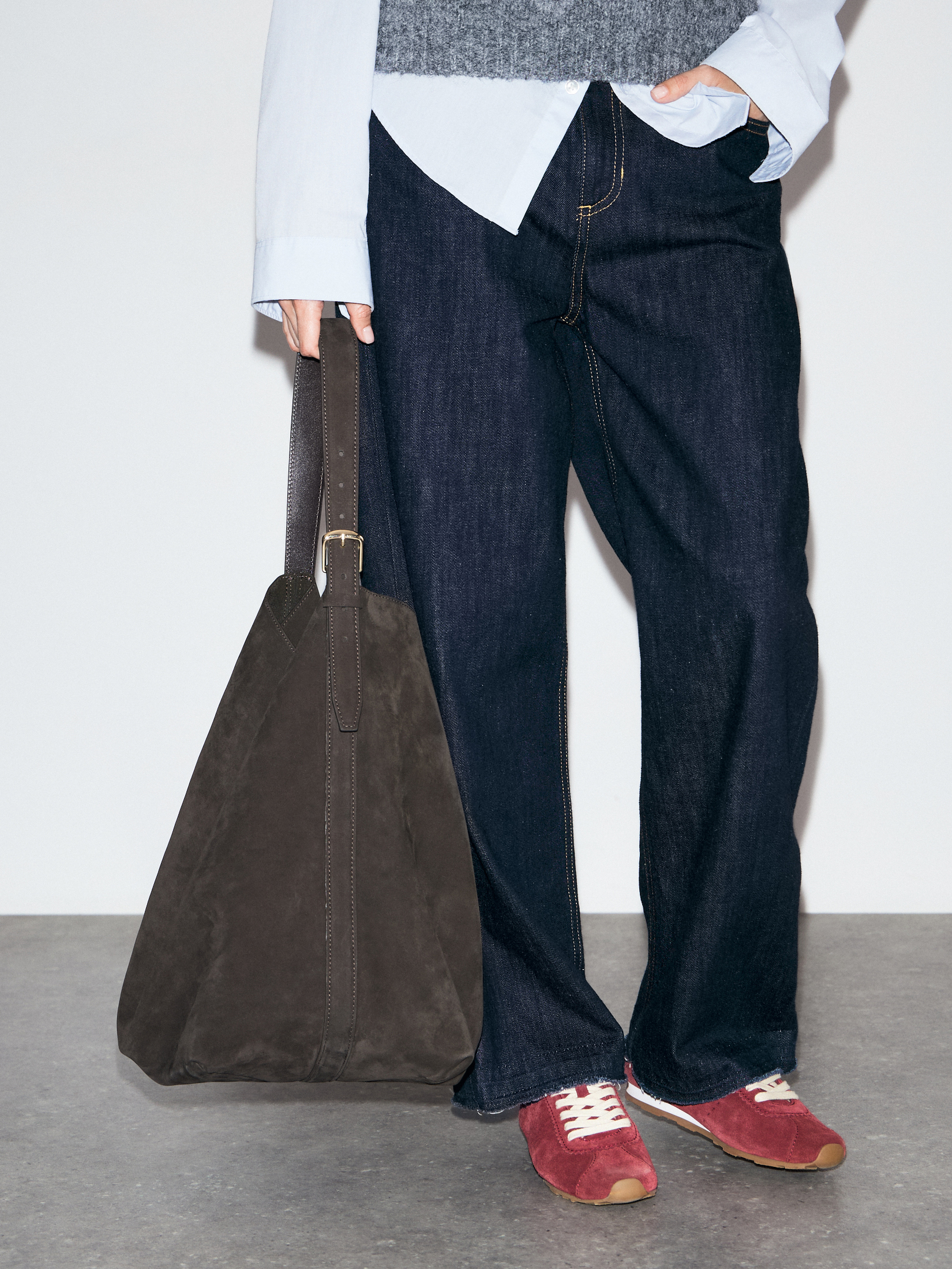 Женский шоппер MAISON DAVID 4856166, шоколадный