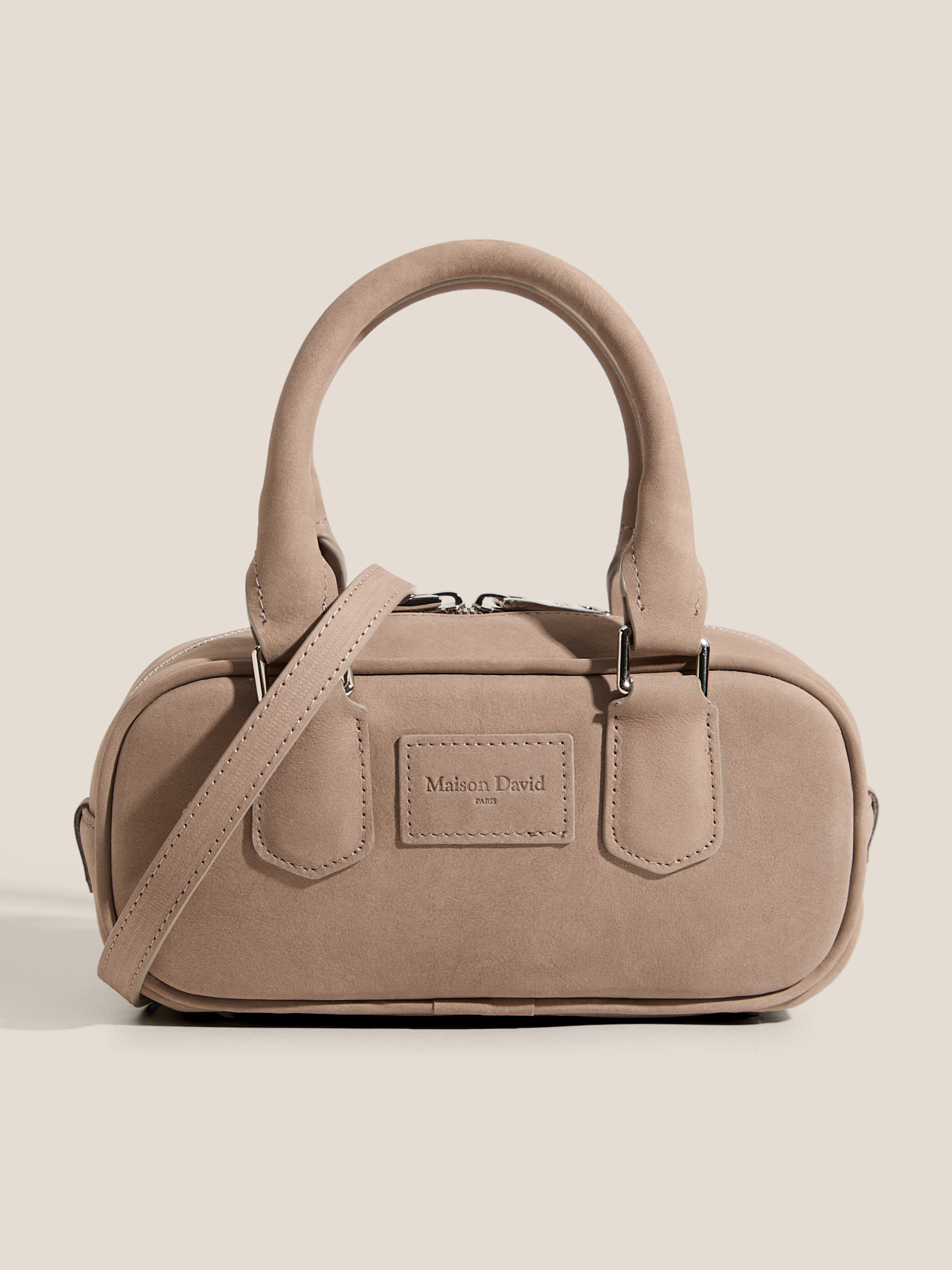 Женская сумка MAISON DAVID 4798720, серо-бежевый