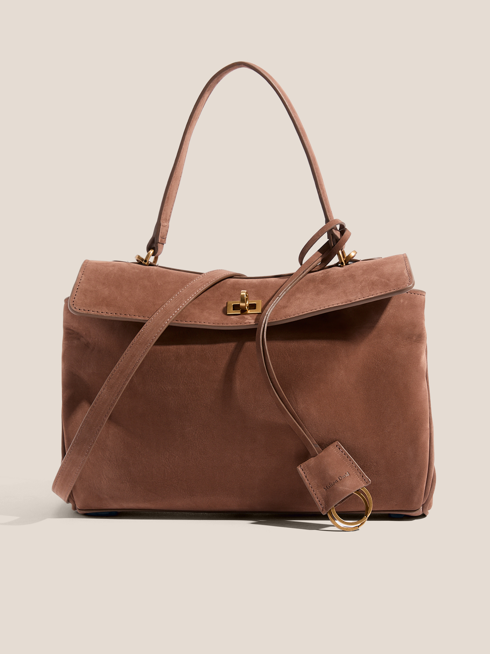 Женская сумка MAISON DAVID 4970236, бежево-коричневый