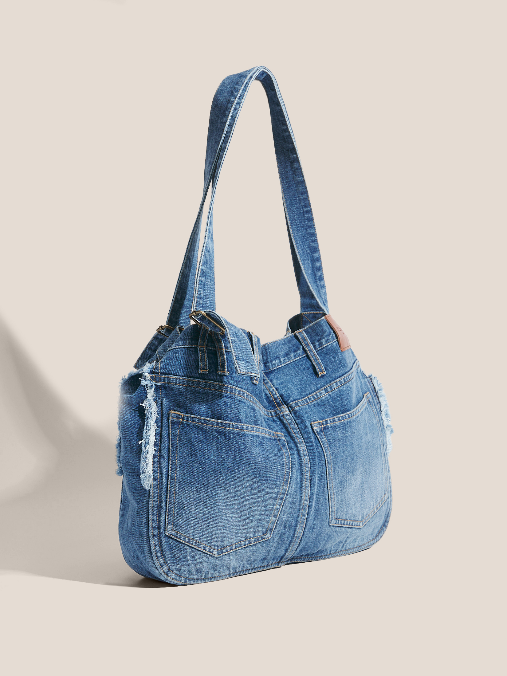 Женский шоппер MAISON DAVID 4499207, светло-синий