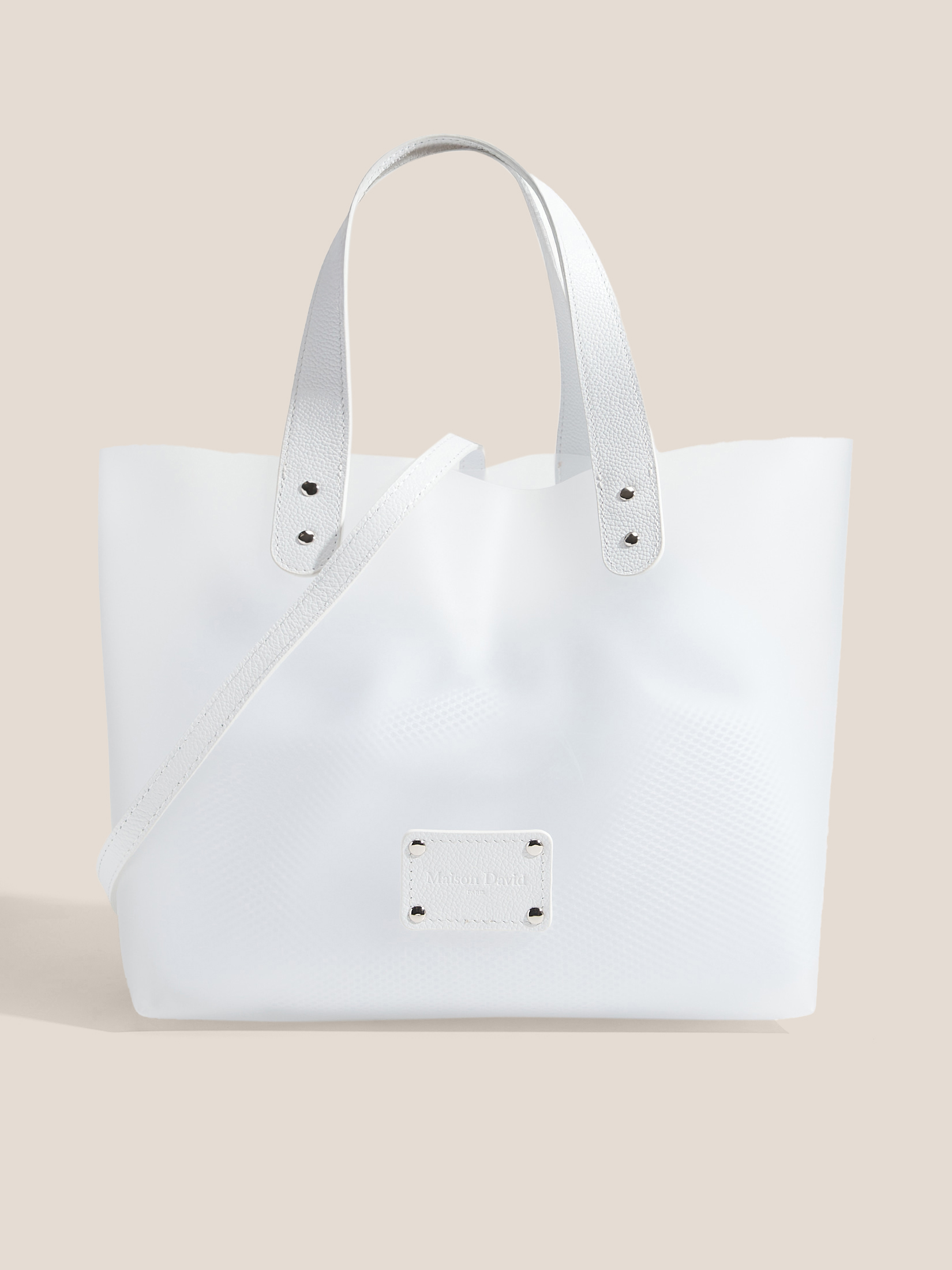 Женский шоппер MAISON DAVID 4714846, белый