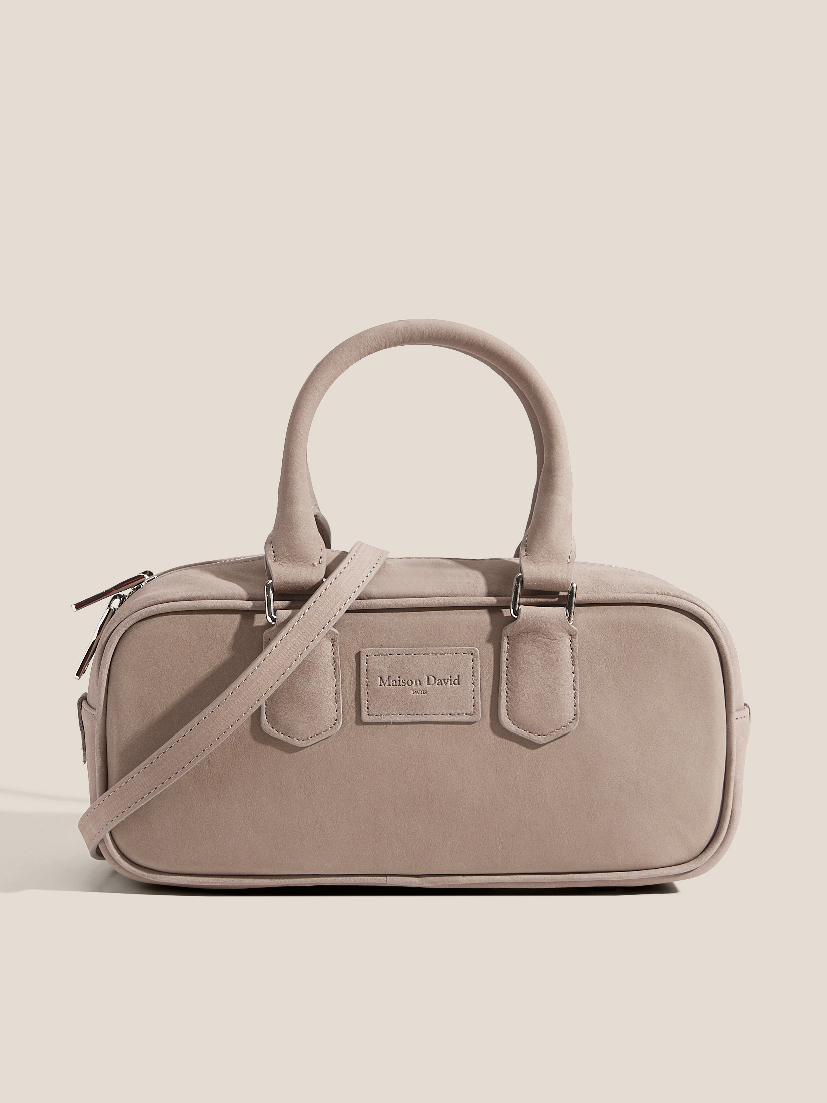 Женская сумка MAISON DAVID 4792463, серо-бежевый