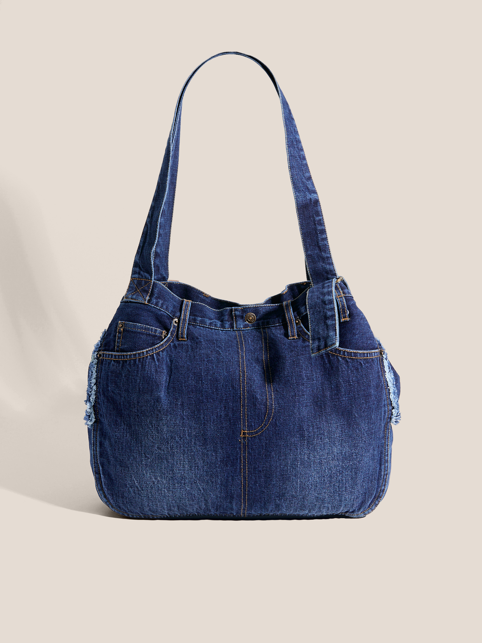 Женский шоппер MAISON DAVID 4499208, темно-синий