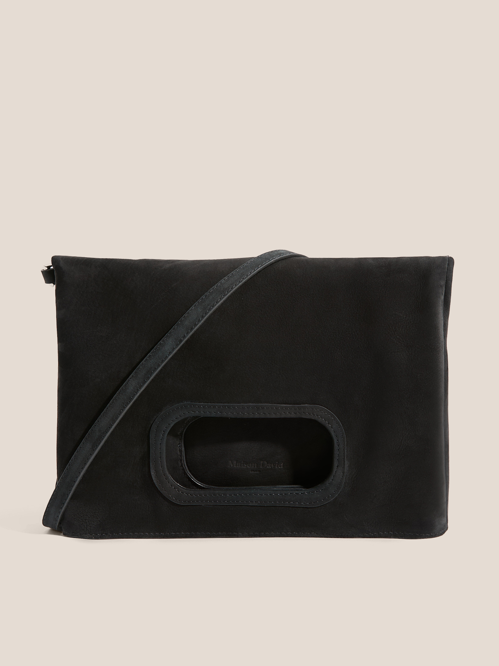 Клатч MAISON DAVID 4934392, черный