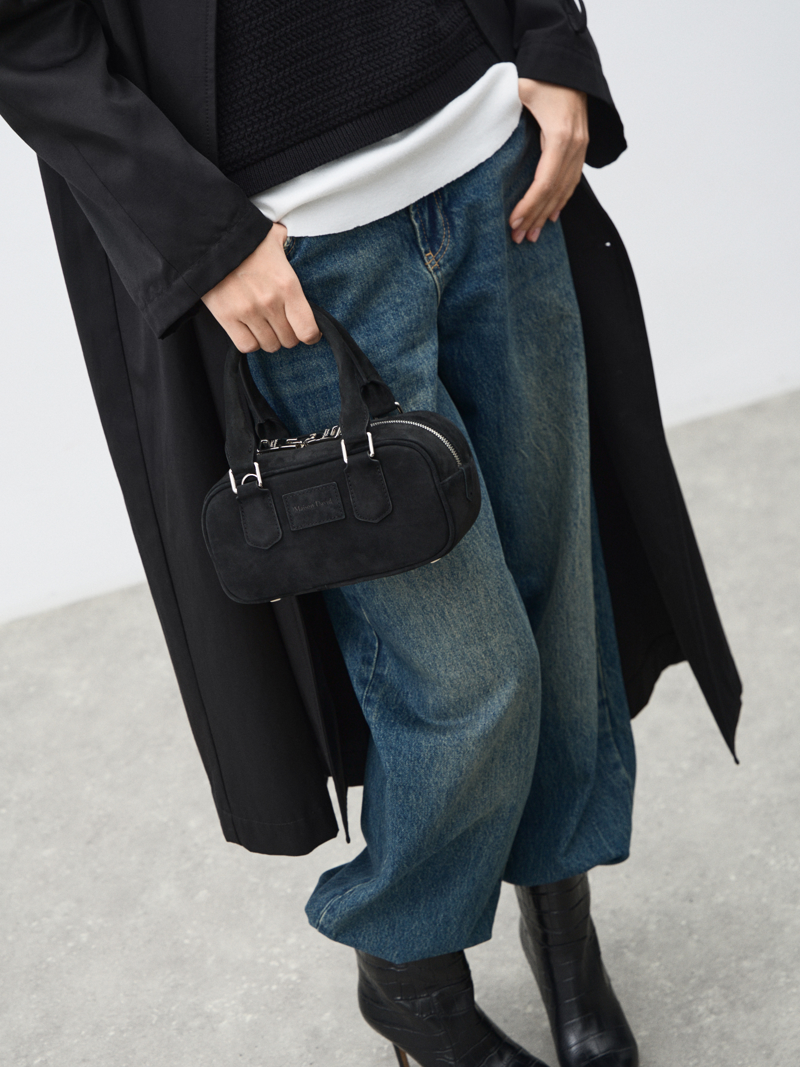 Женская сумка MAISON DAVID 4798692, черный