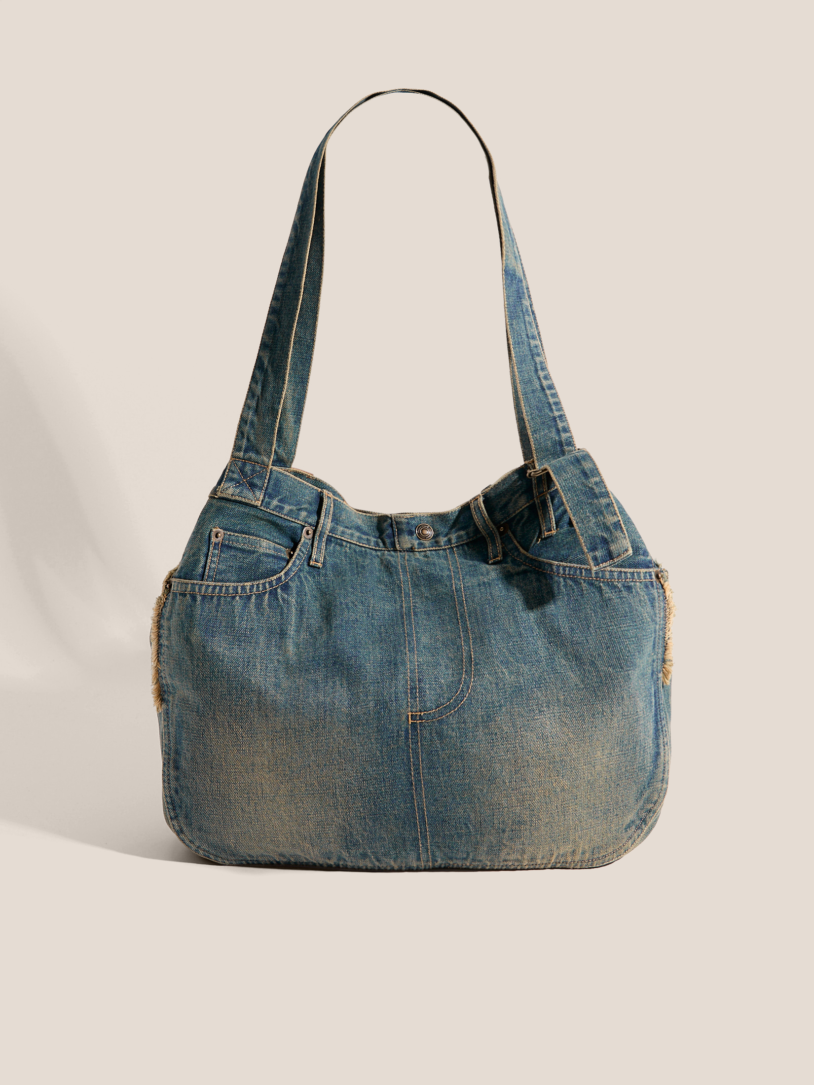 Женский шоппер MAISON DAVID 4499157, зелено-синий