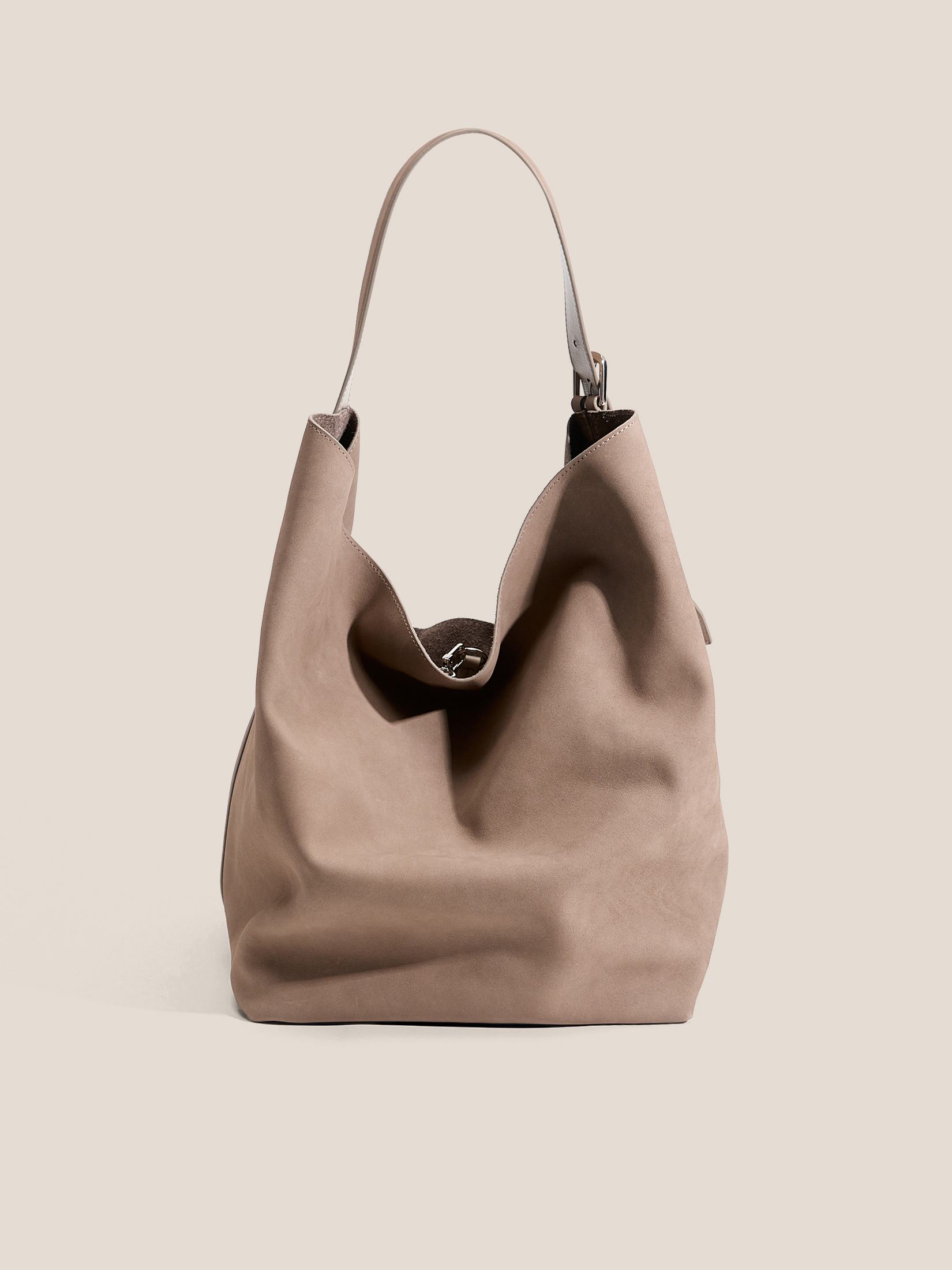 Женский шоппер MAISON DAVID 4856190, серо-бежевый