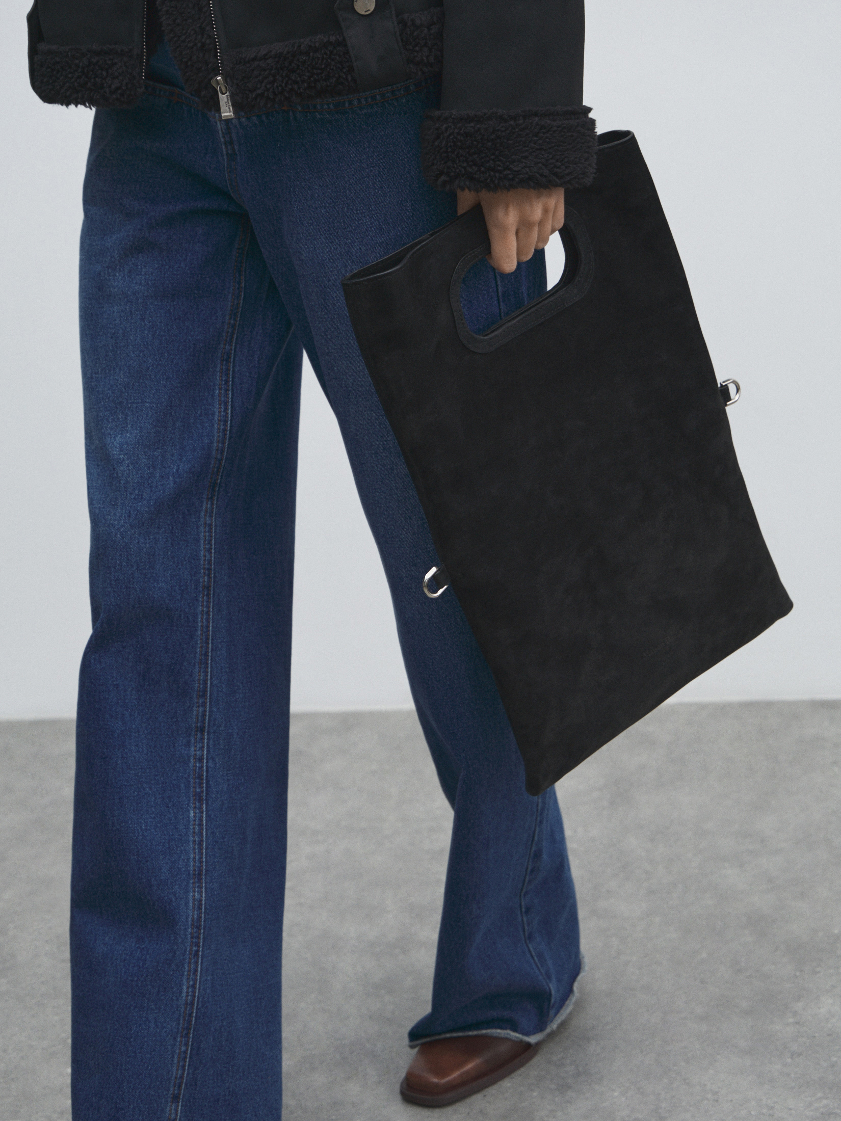 Клатч MAISON DAVID 4934392, черный