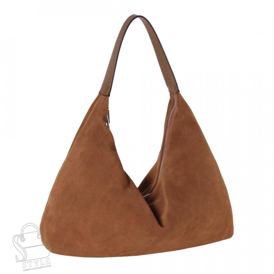 Сумка женская кожаная 9606VGAA caramel Vitelli Grassi