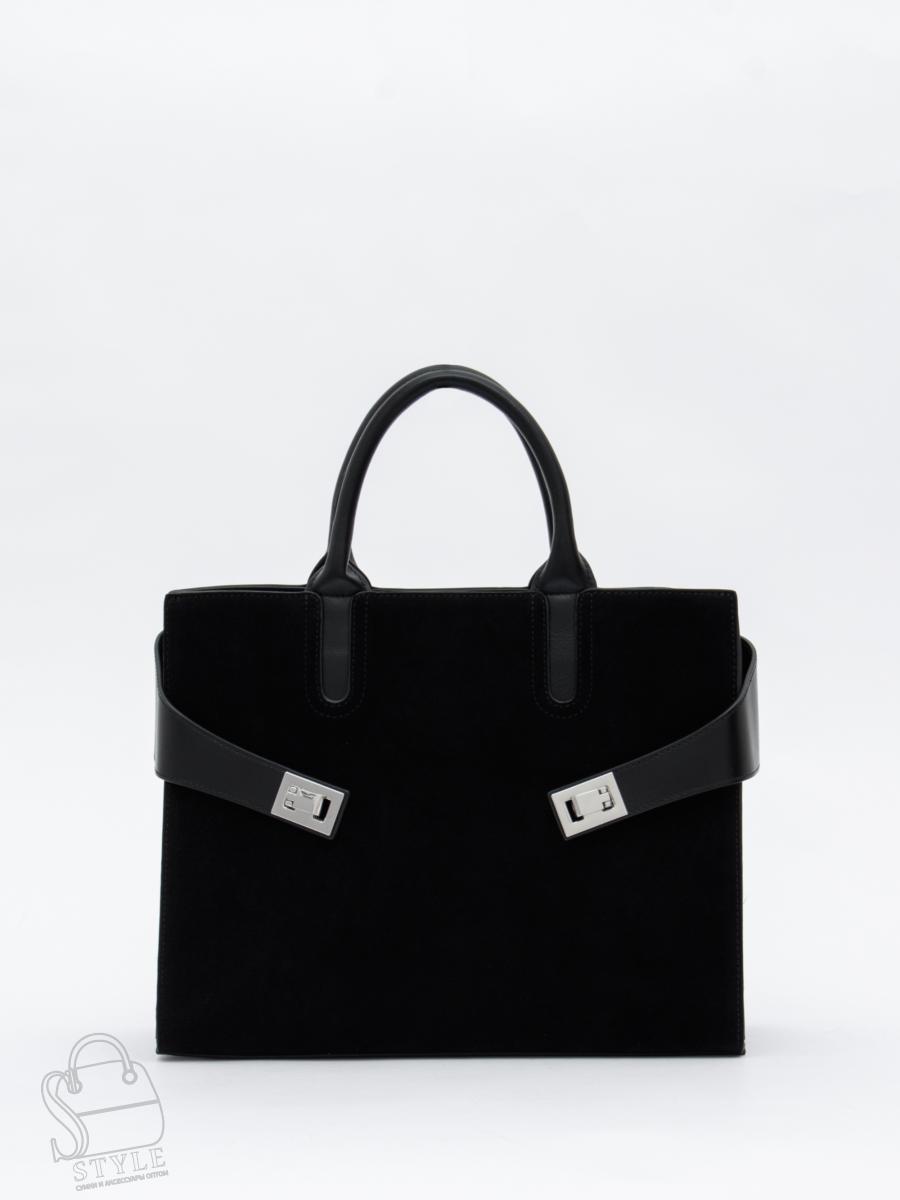 Сумка женская кожаная 11188VGF black Vitelli Grassi