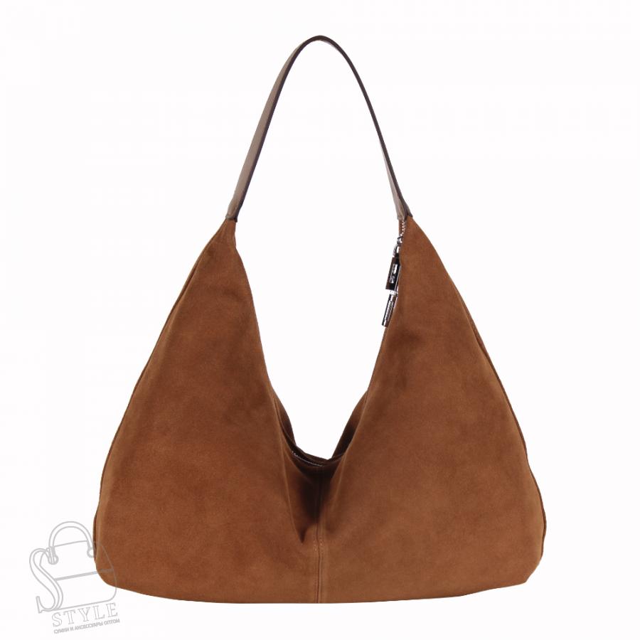 Сумка женская кожаная 9606VGAA caramel Vitelli Grassi