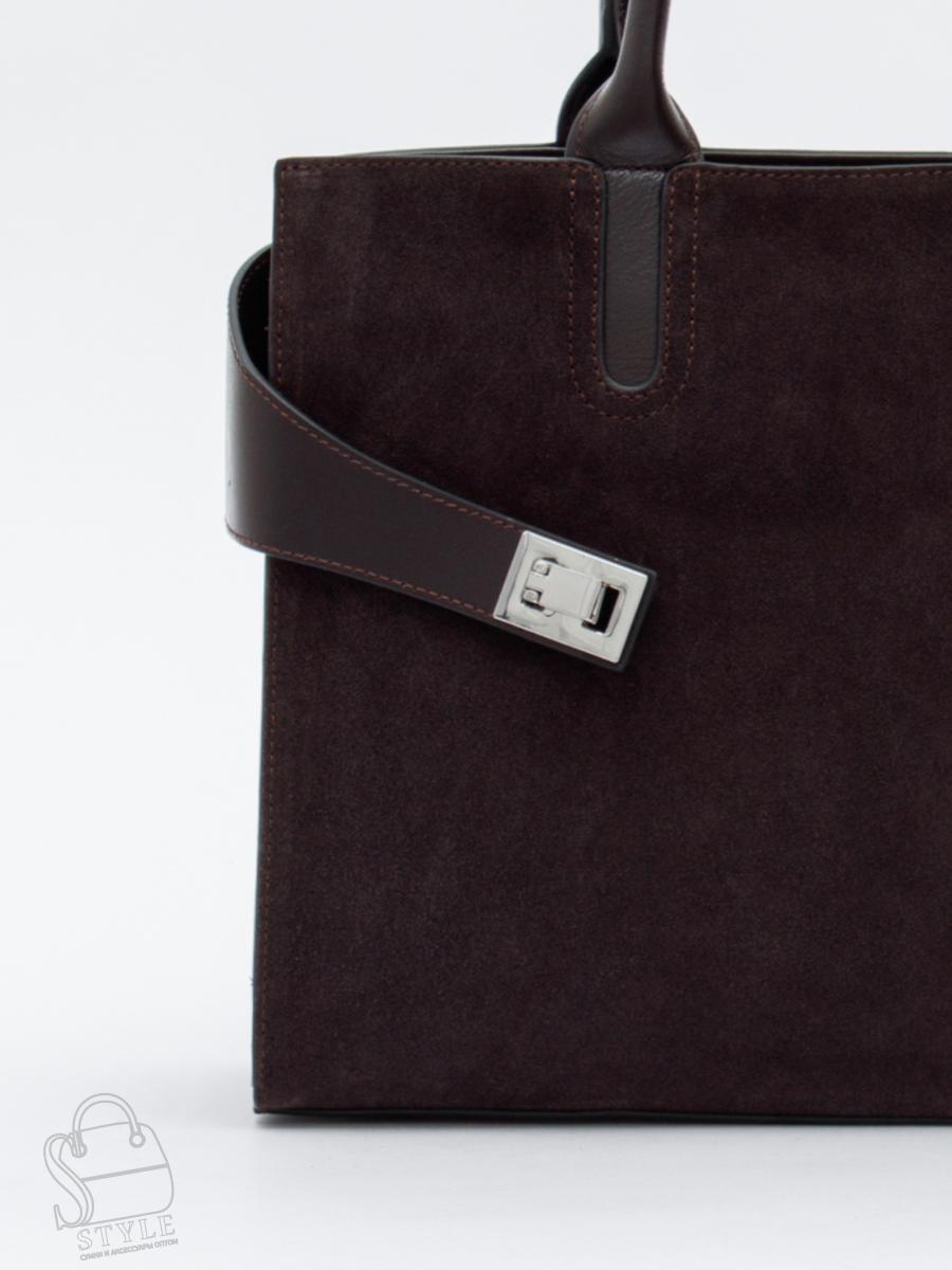 Сумка женская кожаная 11188VGF coffee Vitelli Grassi